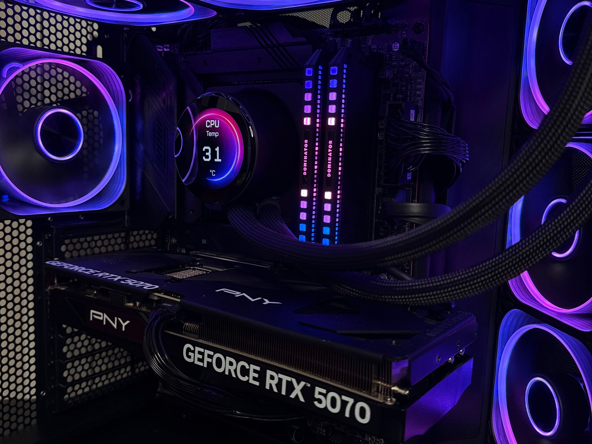 ✨💜 AORURA | RTX 5070 + i9-14900KF | 32GB RAM | 2TB Gen4 NVMe — Ultra High-End Gaming PC