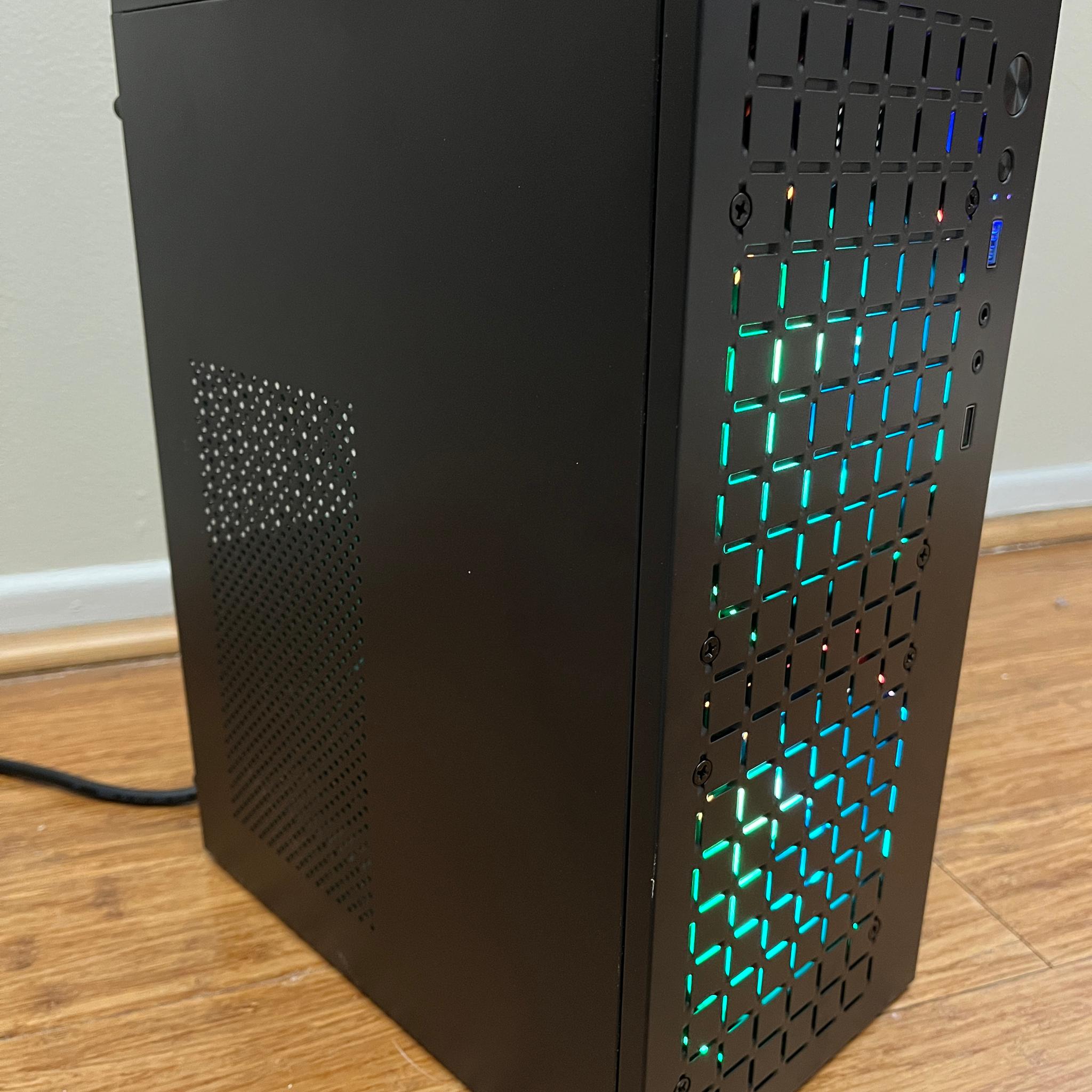 NVIDIA RTX 2060, Intel Core i5-7500, 12GB DDR4 RAM, 870 GB Storage - Small Gaming PC