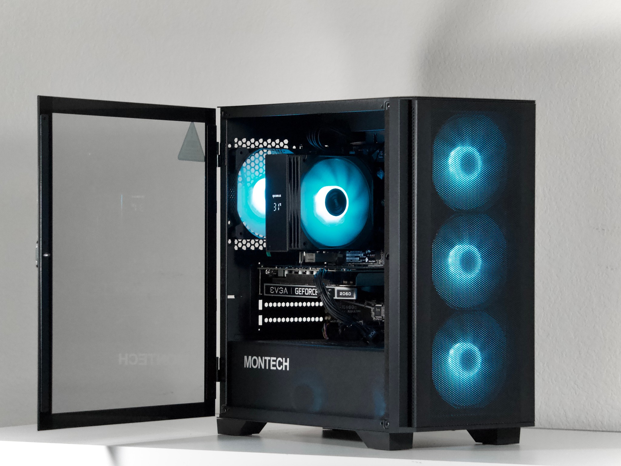 ⚫  Ryzen 5 5500 + RTX 2060 6GB | 16GB DDR4 | 1TB NVMe | WiFi/BT | 1080p Gaming PC | FREE Shipping!
