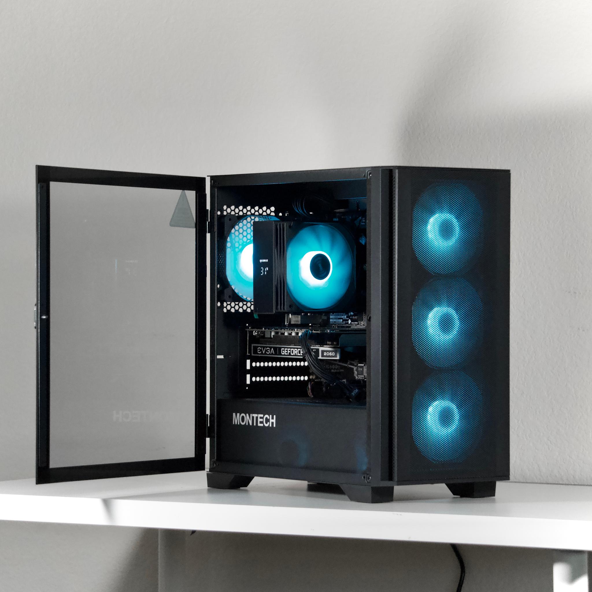 ⚫  Ryzen 5 5500 + RTX 2060 6GB | 16GB DDR4 | 1TB NVMe | WiFi/BT | 1080p Gaming PC | FREE Shipping!
