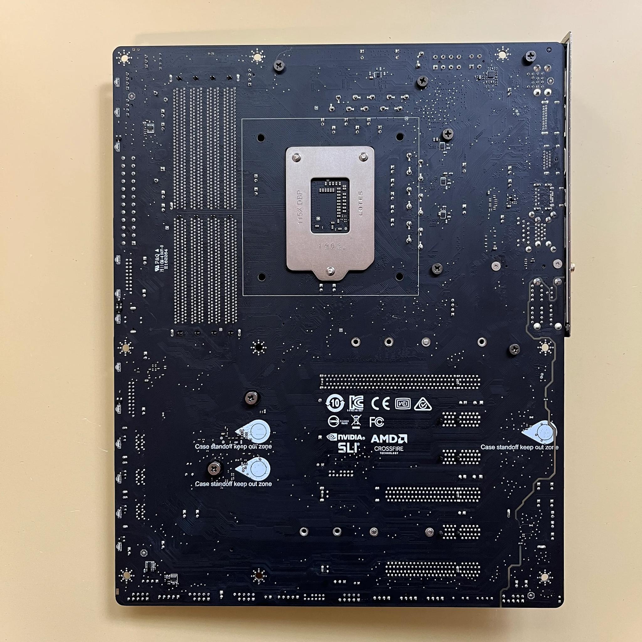 MSI MPG Z390 GAMING PRO CARBON motherboard w/ i3-9100F CPU