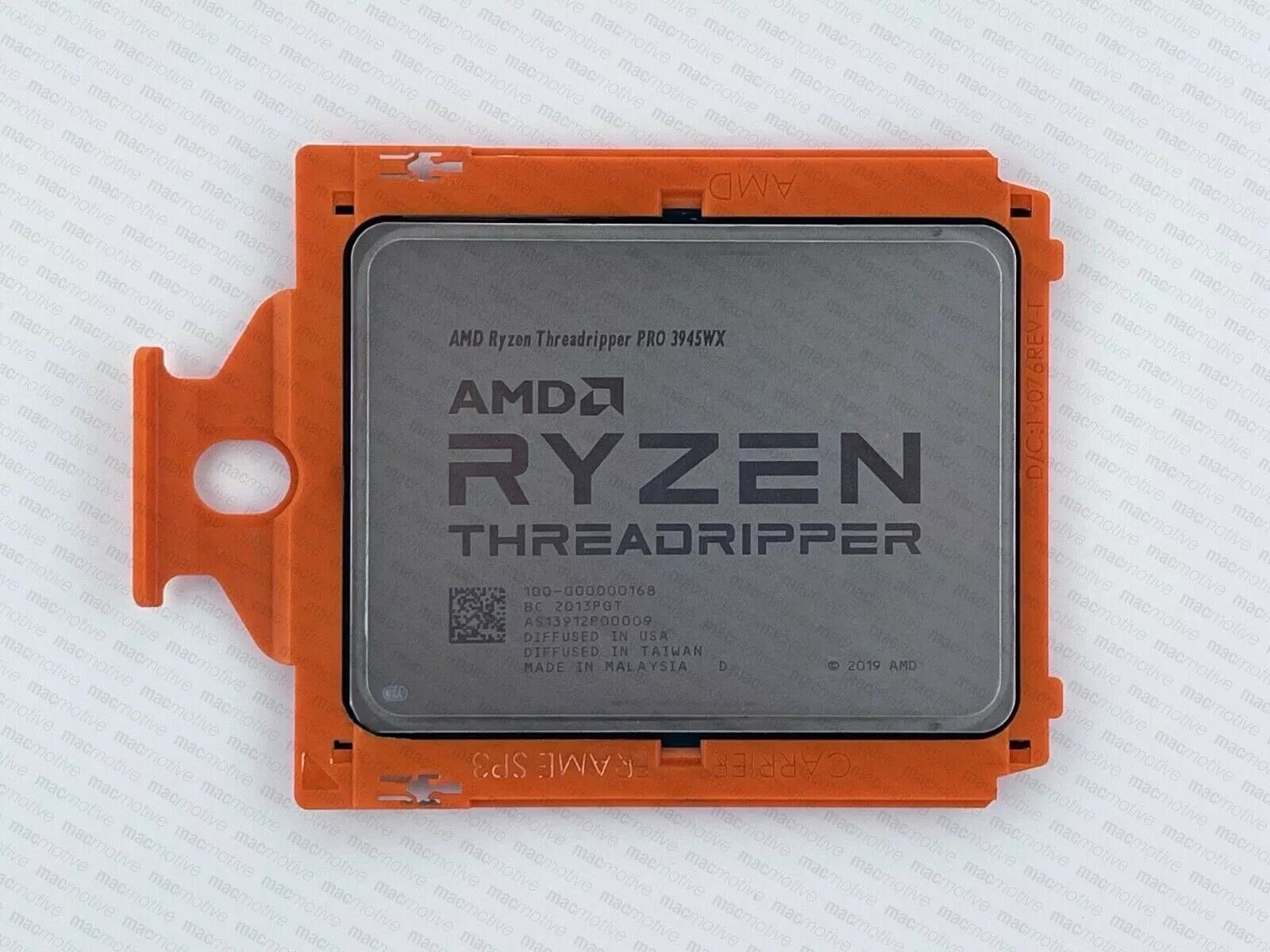 AMD Ryzen Threadripper Pro 3945WX 12-Core 4.0GHz sWRX8 - Unlocked