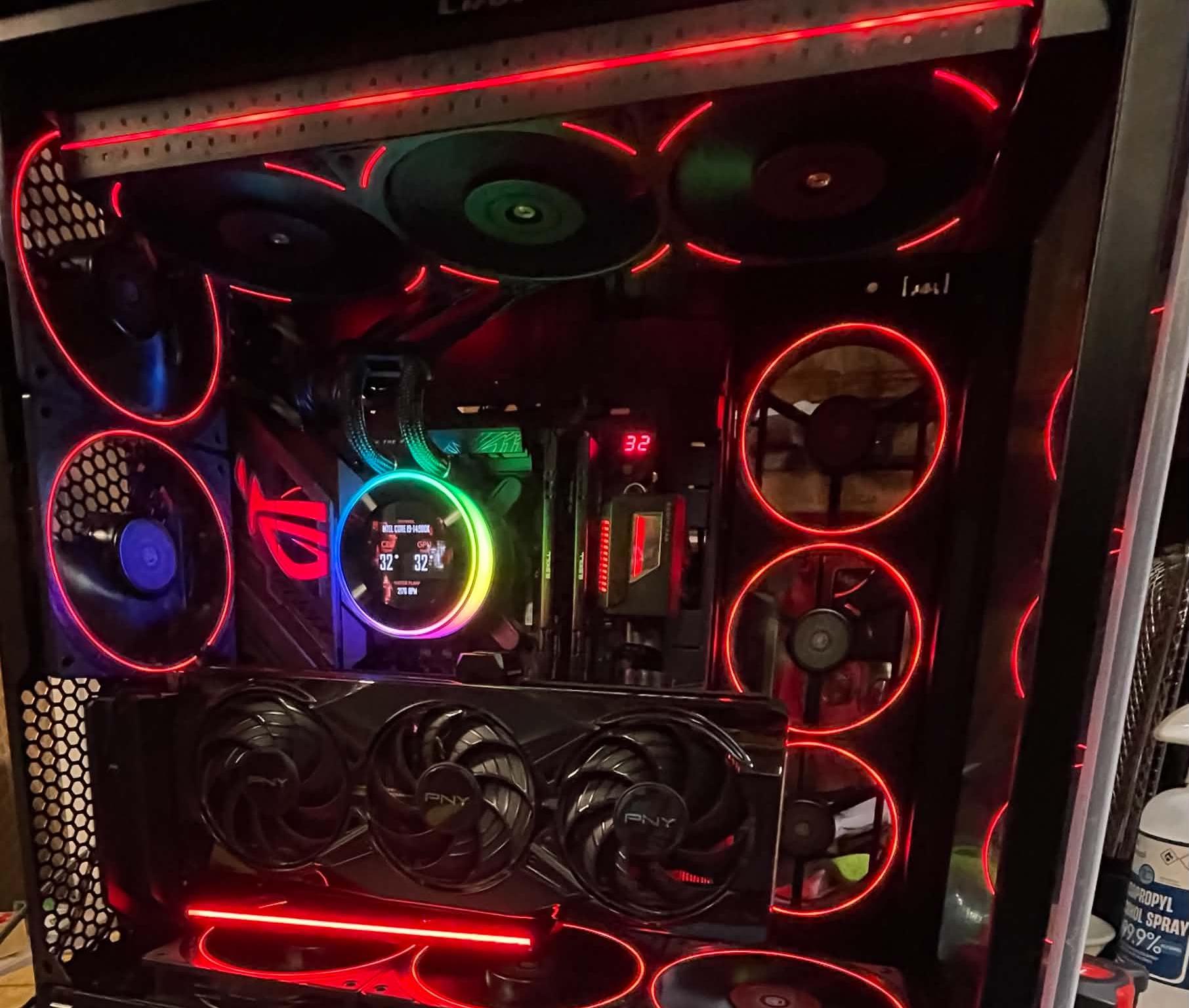 GeForce RTX 5070 Ti Custom Gaming PC - Core i9-14900F, 1TB NVMe SSD