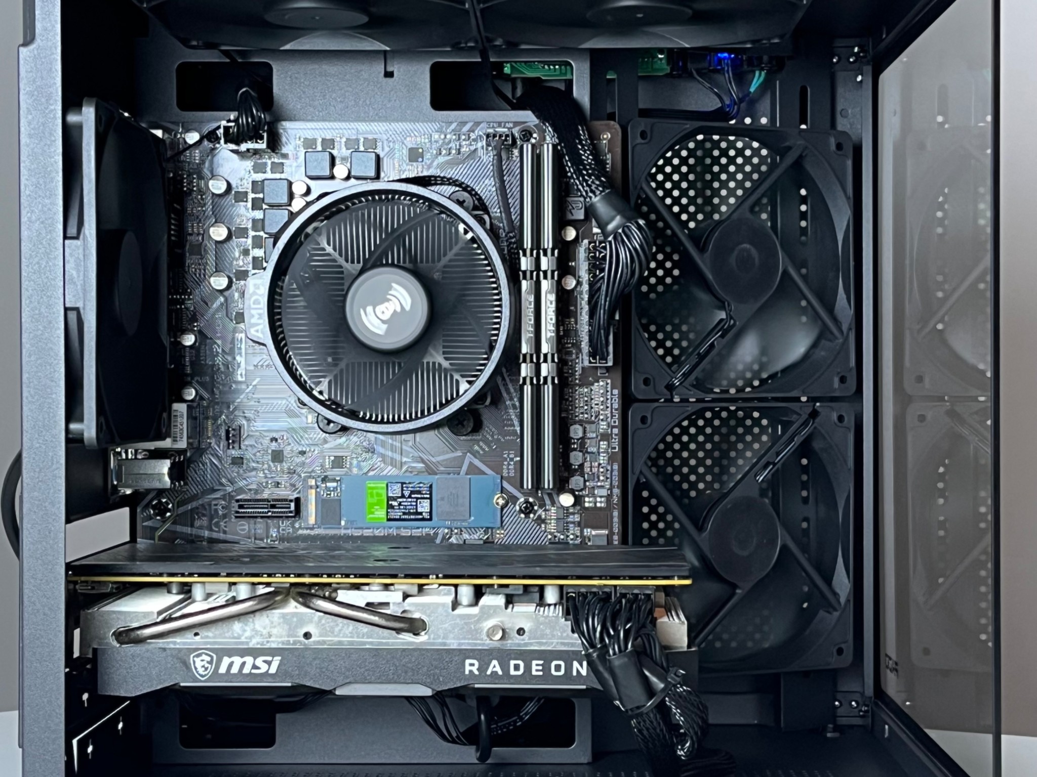 🖤ALL BLACK🖤 🚫NO RGB🚫 ▪️PURE PERFORMANCE▪️ MAX FPS/$$ CUSTOM GAMING PC ◼️RX 5700XT◼️RYZEN 5◼️