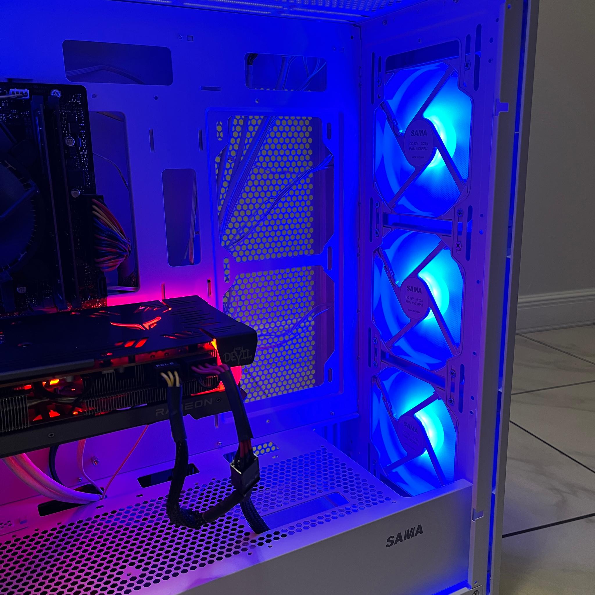 AMD RX 6600 XT, Intel Core i5-9400, 16GB RAM, 500 GB SSD, High FPS Gaming PC w/ Wi-Fi & BT