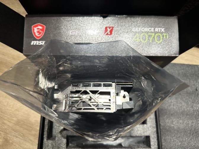 MSI GeForce RTX 4070 Ti Gaming X Trio [Black/Gray] [Like New]