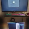 iMac 24" desktop computer damaged screen