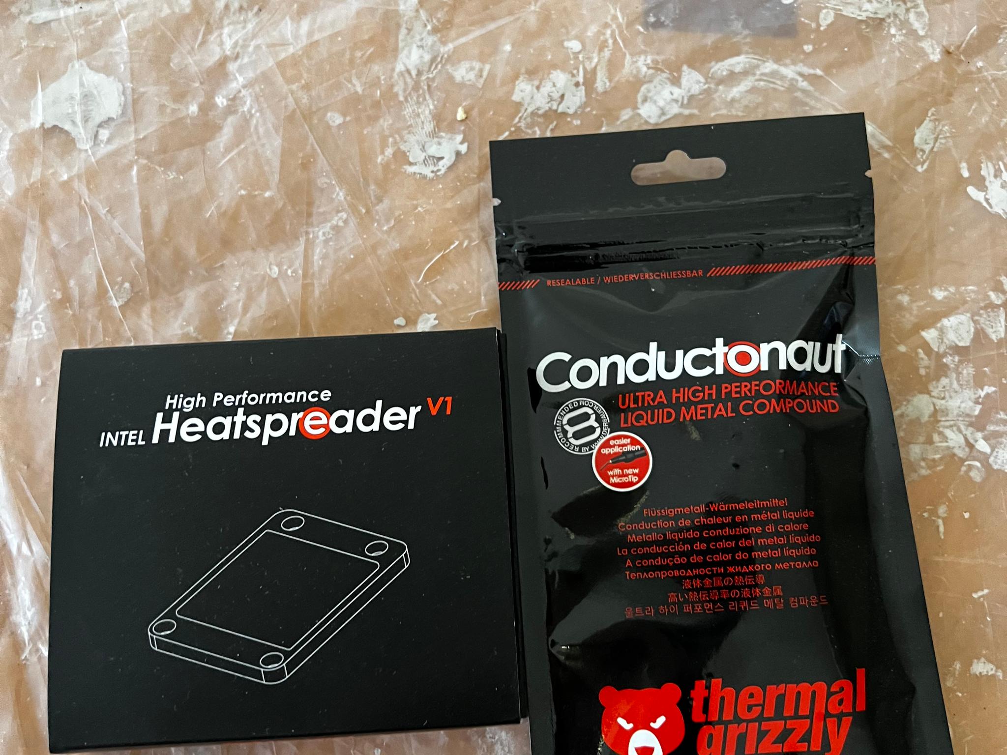 Thermal Grizzly Intel LGA 1700 Heatspreader + Conductonaut