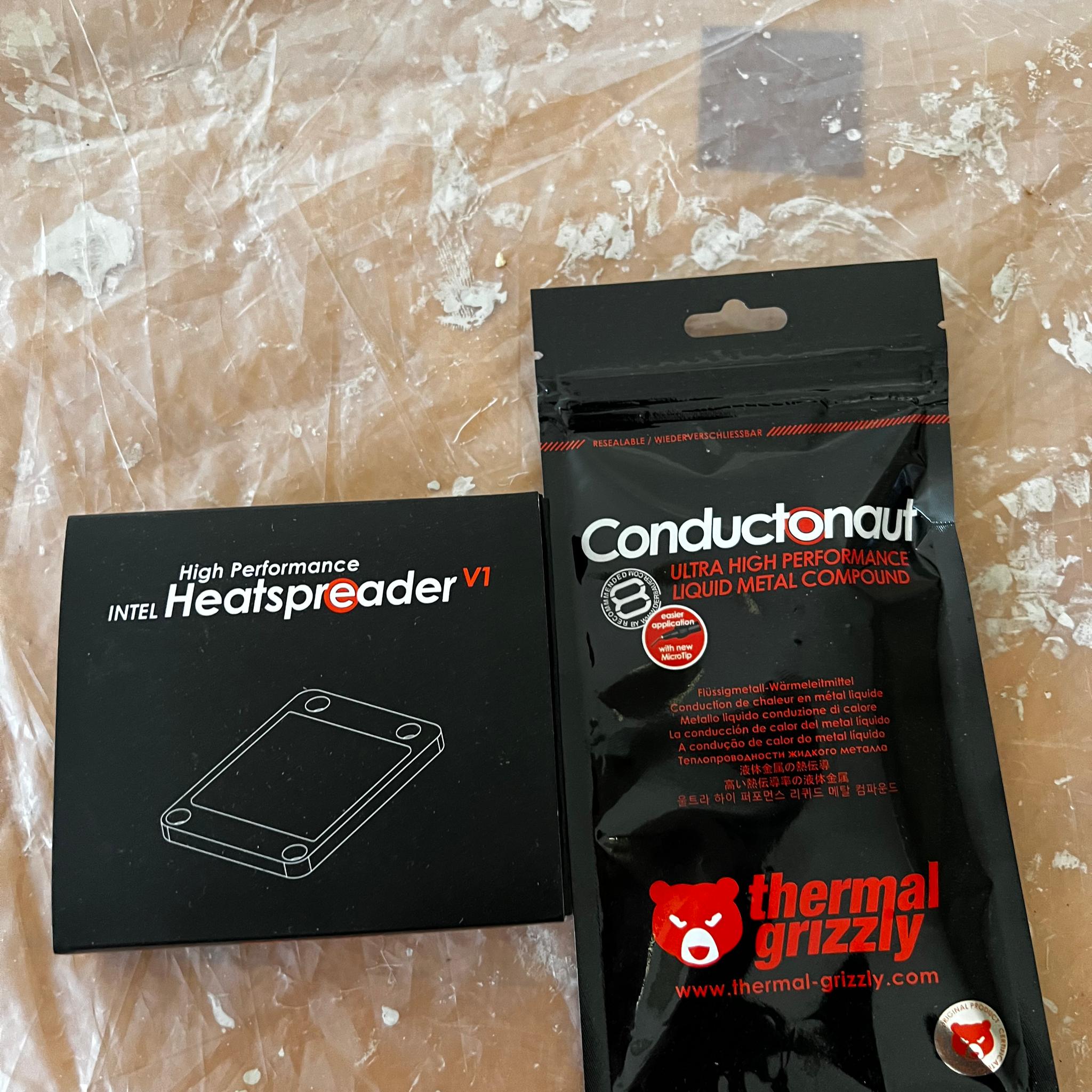 Thermal Grizzly Intel LGA 1700 Heatspreader + Conductonaut