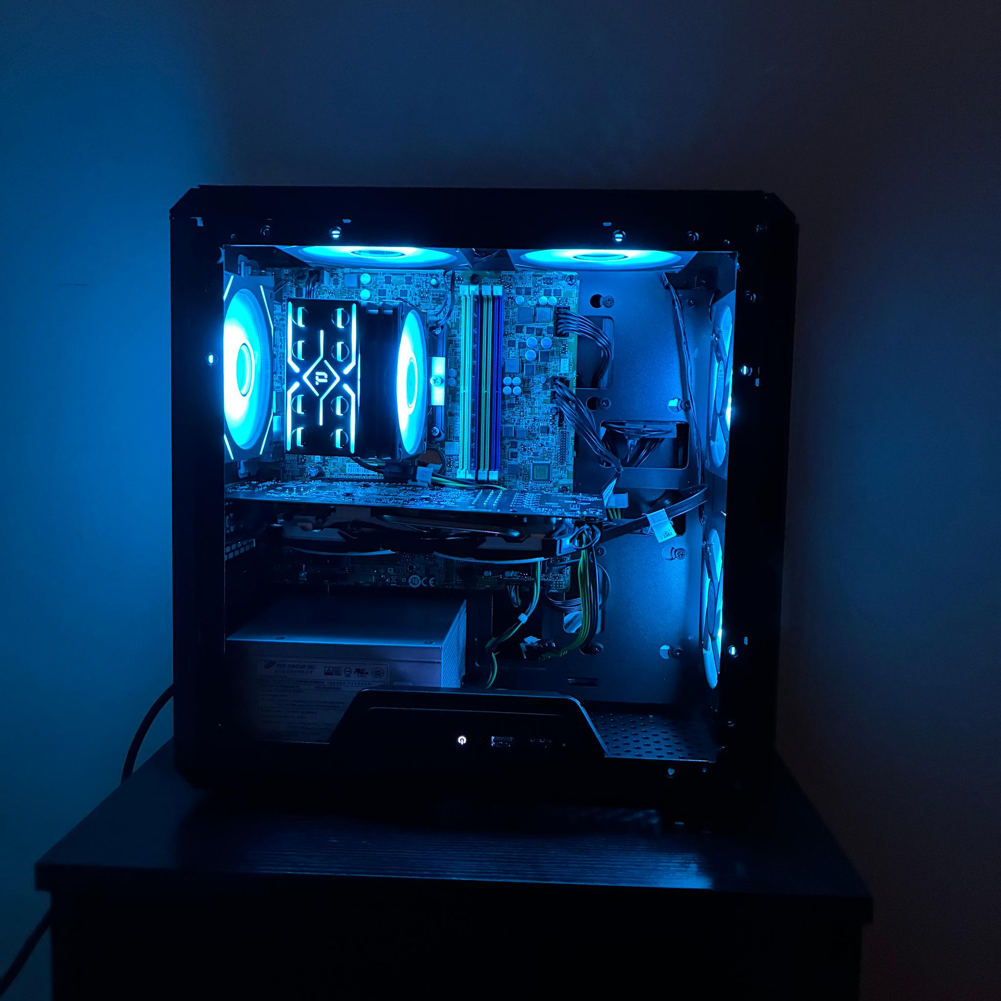 Low Cost Gaming PC | RX 580 4GB | Xeon CPU| 16GB Ram | 512GB Storage | 400W PSU