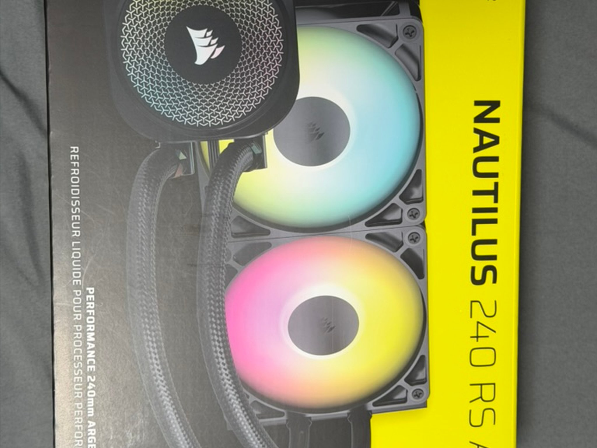 CORSAIR Nautilus 240 RS ARGB Liquid CPU Cooler Black ‎CW-9060092-WW
