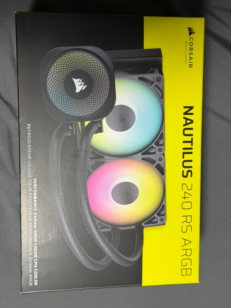 CORSAIR Nautilus 240 RS ARGB Liquid CPU Cooler Black ‎CW-9060092-WW