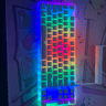 Wormier K87 Glazed RGB Keyboard w/ HyperX White Pudding Keycaps