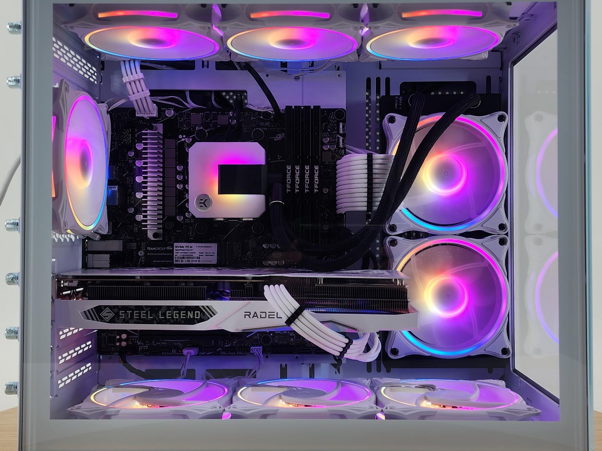 Gaming PC Ryzen 5 8400F 32GB RAM 1TB SSD RX 7600 8GB Windows 11 Computer