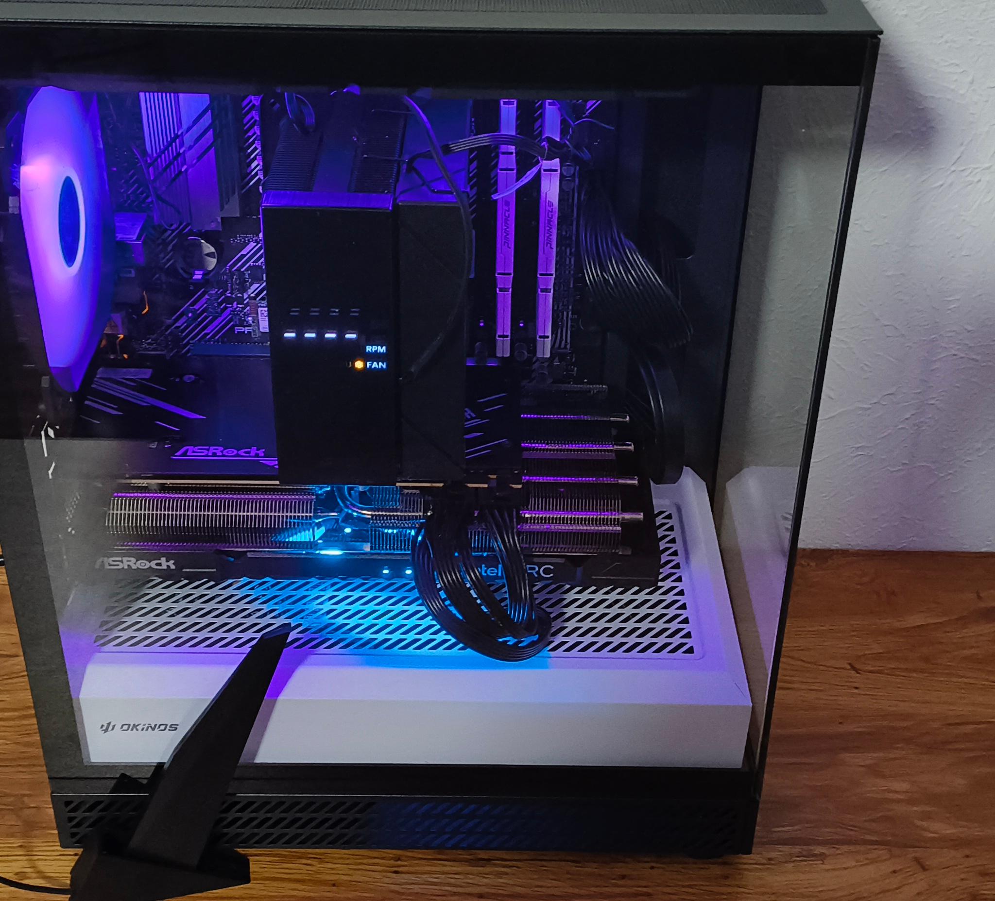 The Frigate Ryzen 5 5500 | Intel Arc A750 | DDr4 16GB | 512gb M.2 SSD | WIFI 6/BT 5.1