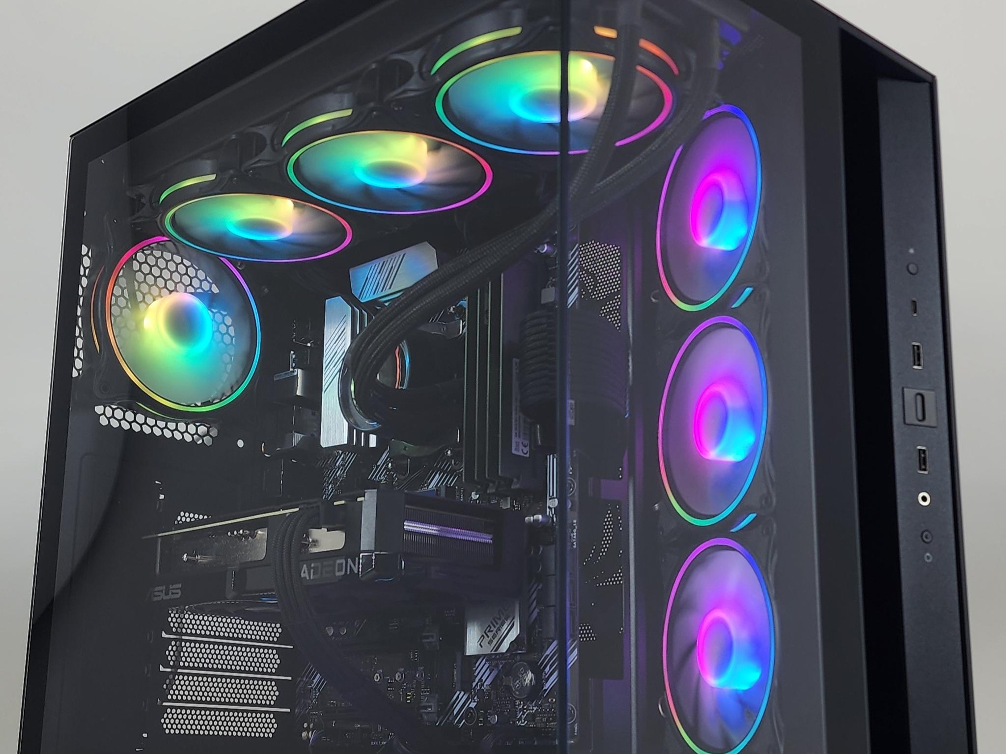 Gaming PC Ryzen 9 5900X 16GB RAM 1TB SSD RX 7600 XT 16GB Windows 11 Computer