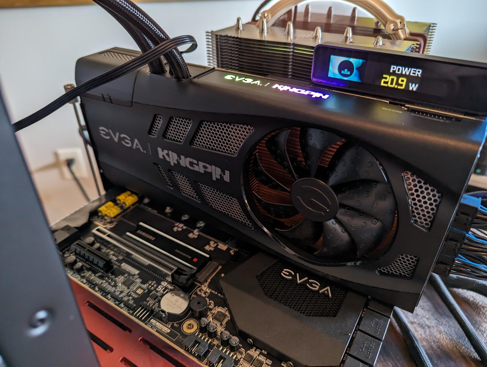NVIDIA EVGA RTX 3090 KINGPIN HYBRID 24GB GDDR6X Graphics Card