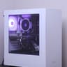 Black and White NVIDIA Gaming PC