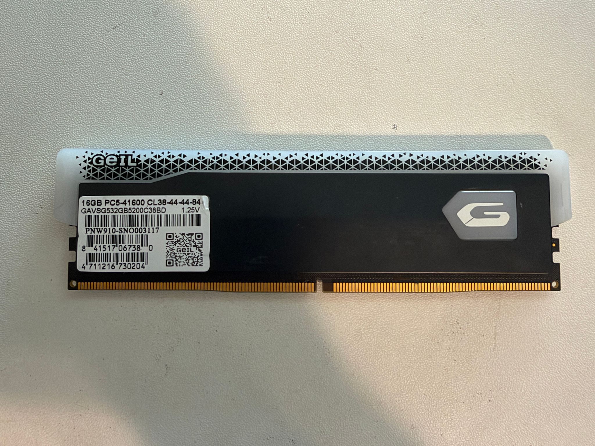GeIL 16GB DDR5 5200MHz PC5-41600 CL38