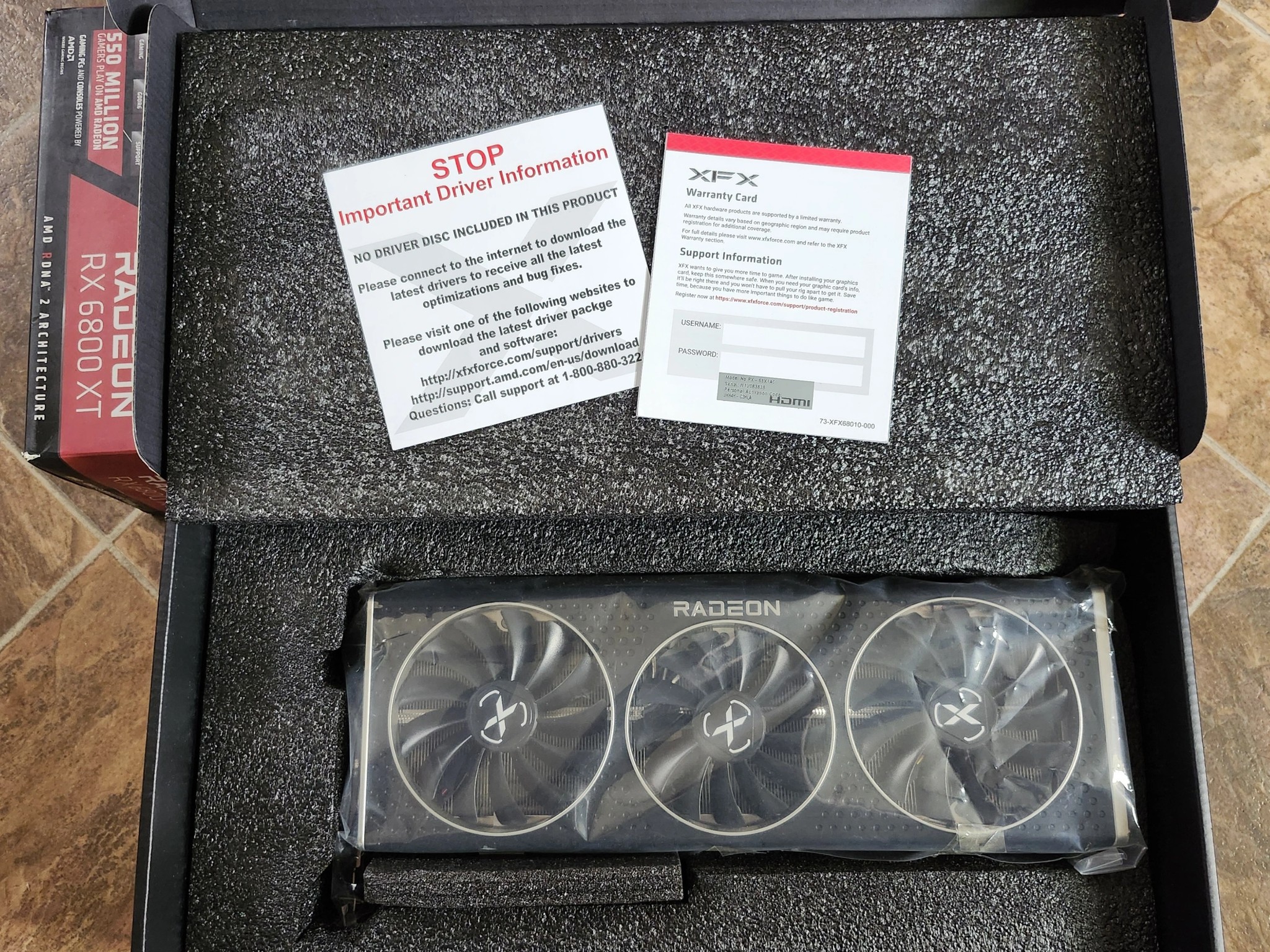 XFX Speedster MERC319 Radeon RX 6800 XT