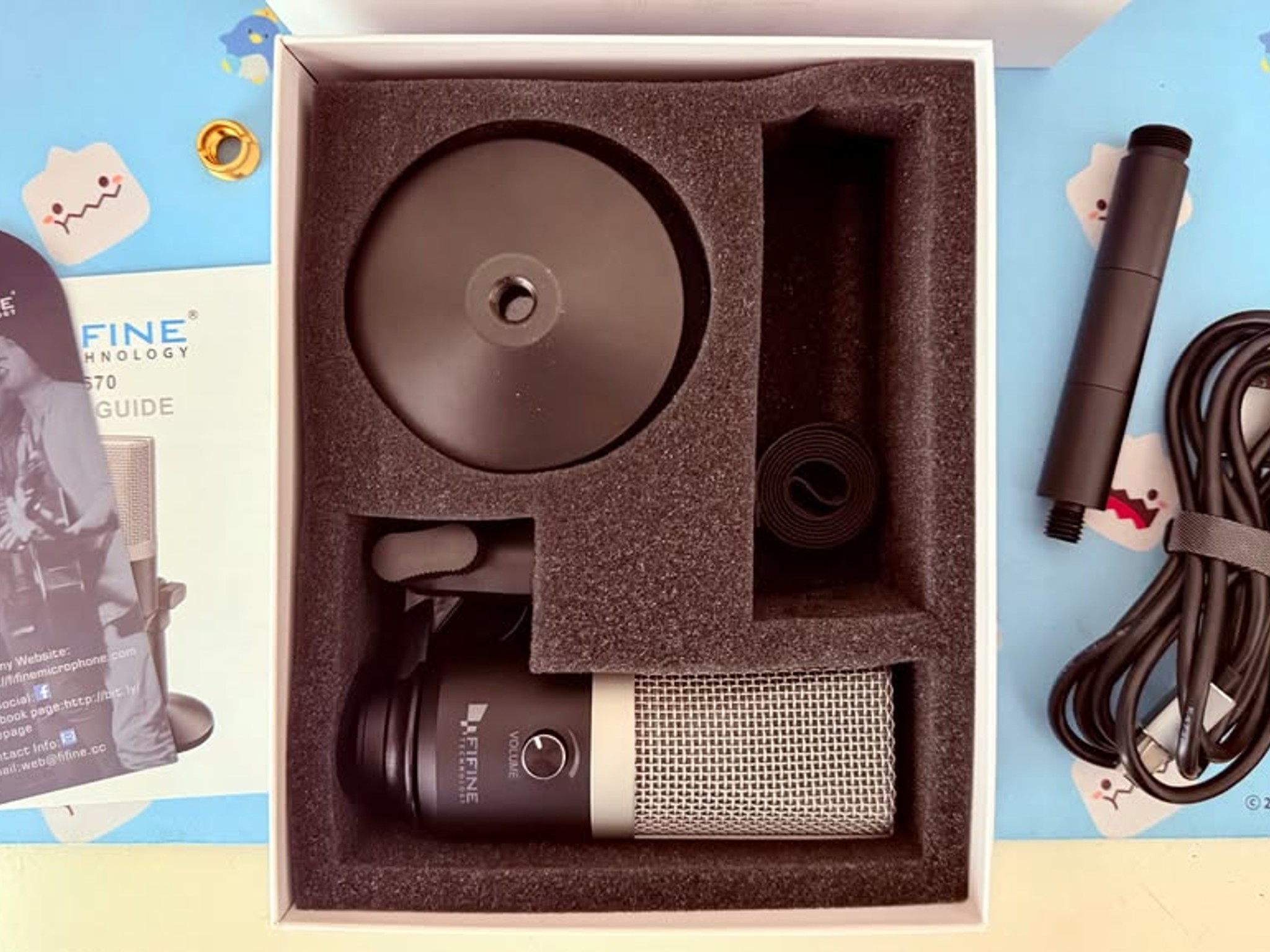 K670 Fifine USB Microphone
