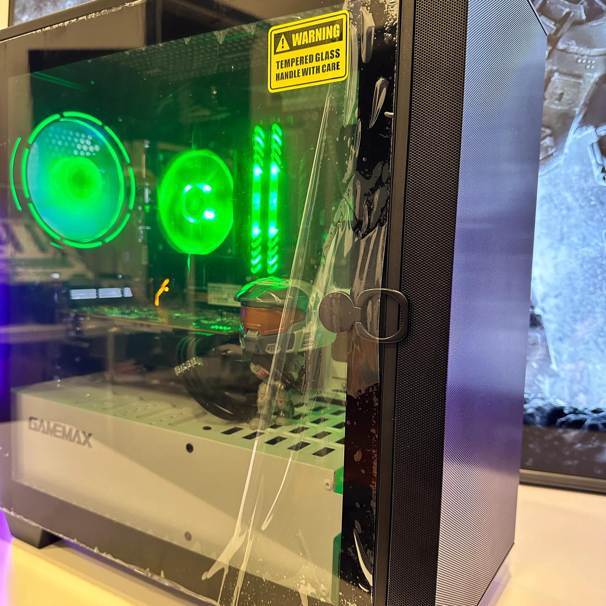 🔋😇Halo Mark VII🔋😇||Gaming PC-AMD RX 6600 8GB-AMD Ryzen 5 5500 6 core-16GB DDR4 RAM-512GB SSD
