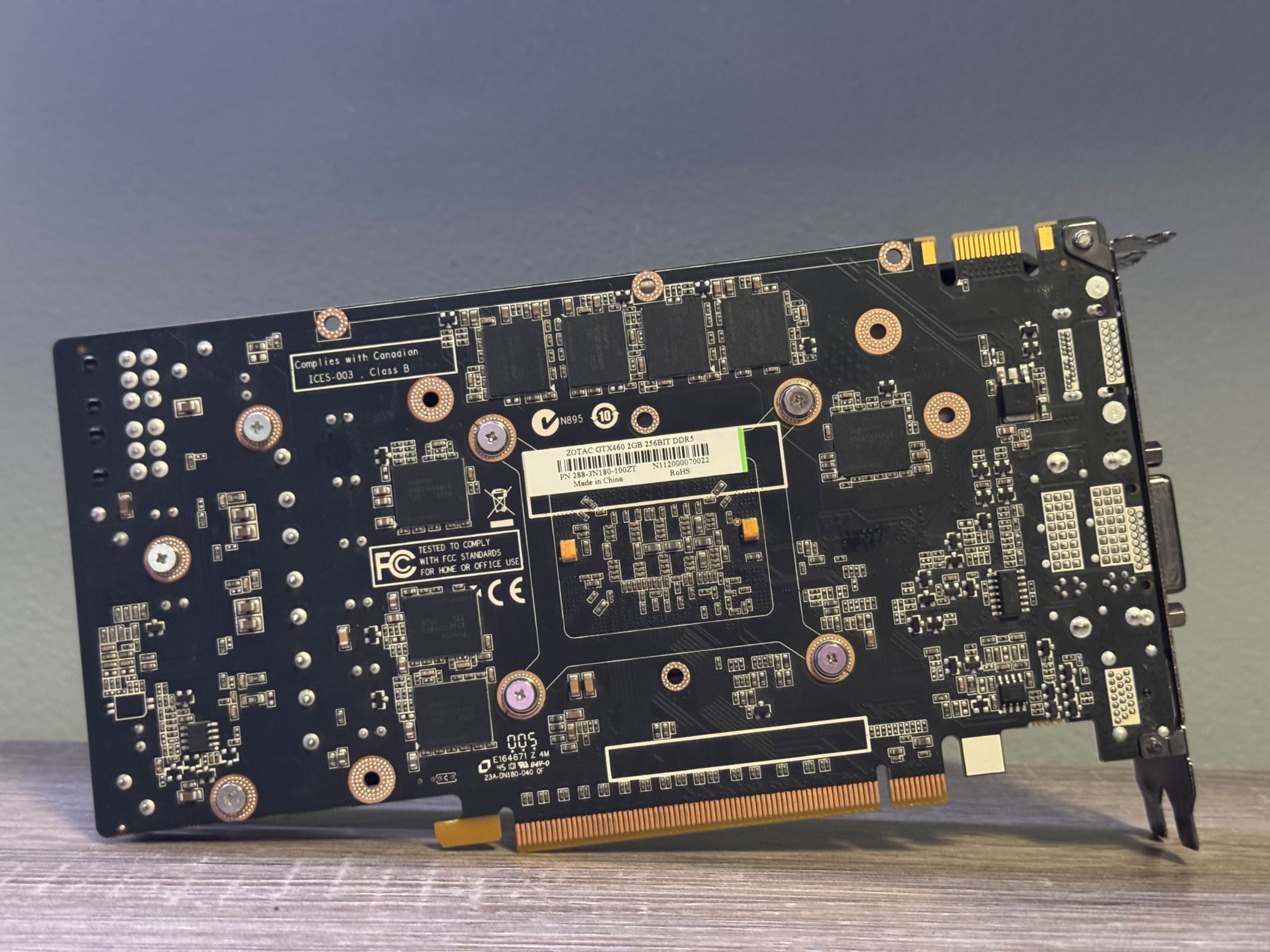 Zotac GTX460 AMP Edition 2GB!! DDR5 HDMI DVI & DP Works