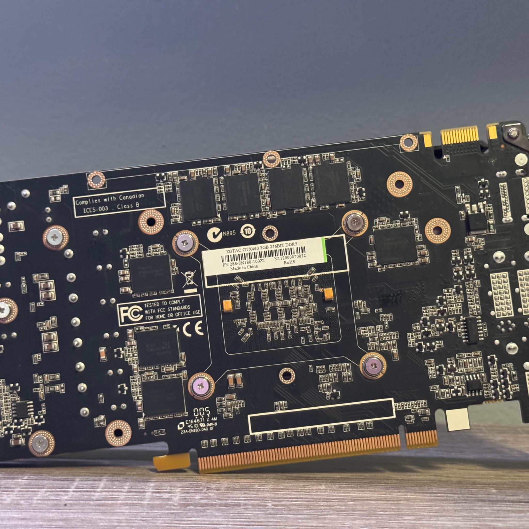 Zotac GTX460 AMP Edition 2GB!! DDR5 HDMI DVI & DP Works