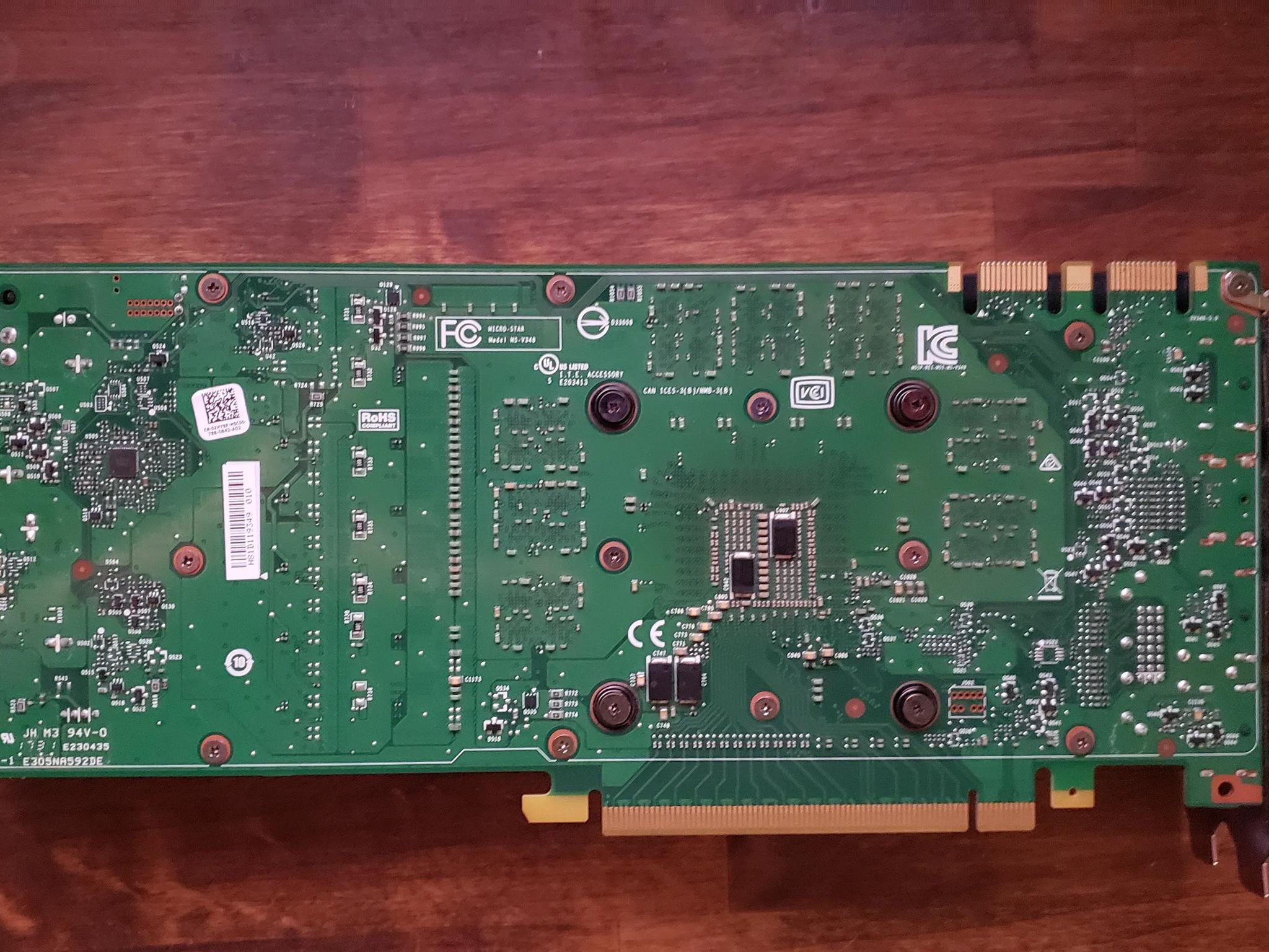 DeLL Geforce GTX 1080 graphics card