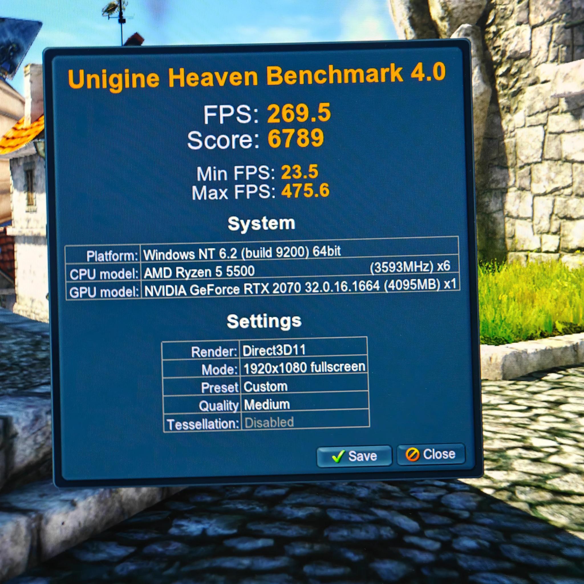 GAMING PC| AMD RYZEN 5 5500|NVIDIA RTX 2070 8GB|16GB DDR4 3600|1TB NVME SSD|WINDOWS 11 HOME ACTIVE