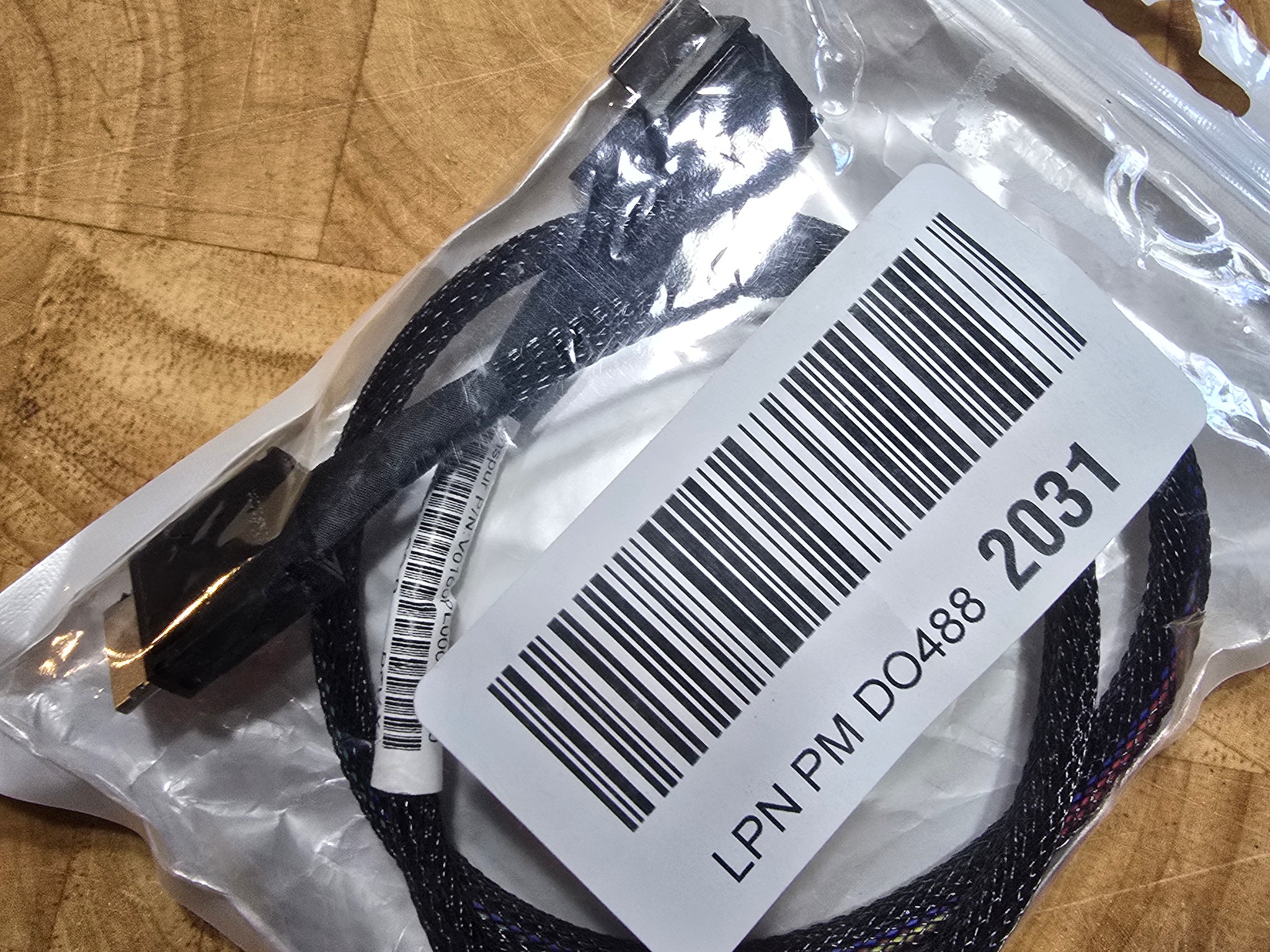 Left Angled 90 Degree OcuLink PCIe 4.0 PCI-Express SFF-8611 4i to SFF-8611 for eGPU SSD 50cm
