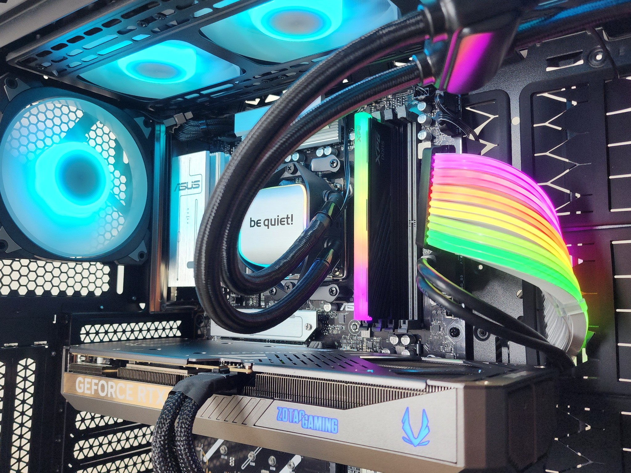 Gaming PC Ryzen 7 7700X 16GB RAM 1TB SSD RTX 5070 12GB Windows 11 Computer