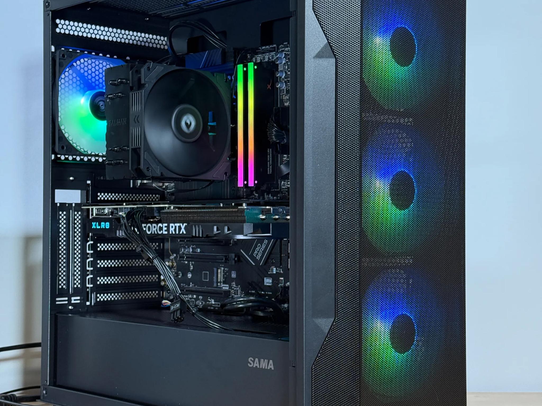 RTX 4070 Ryzen 5 7600X Gaming PC