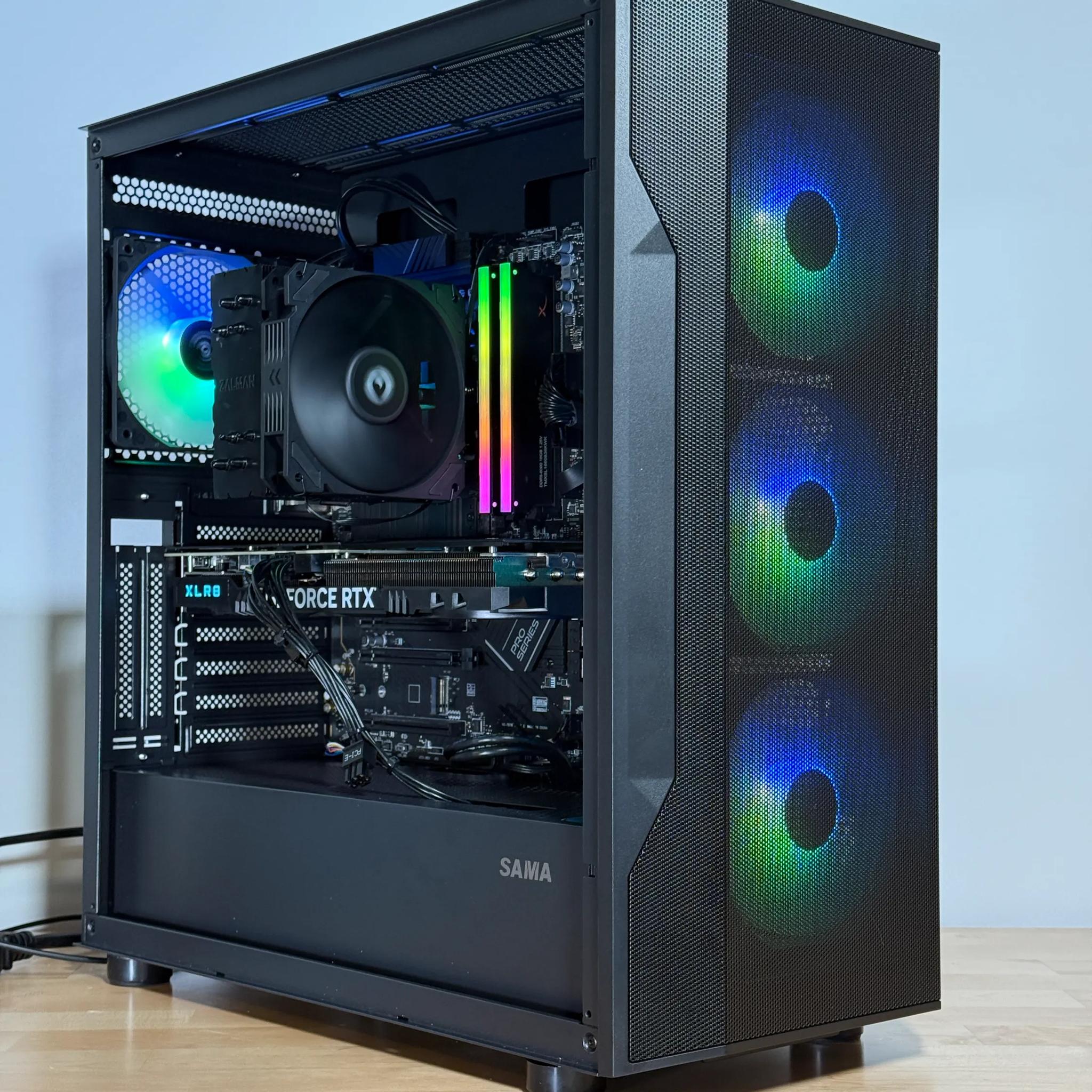 RTX 4070 Ryzen 5 7600X Gaming PC