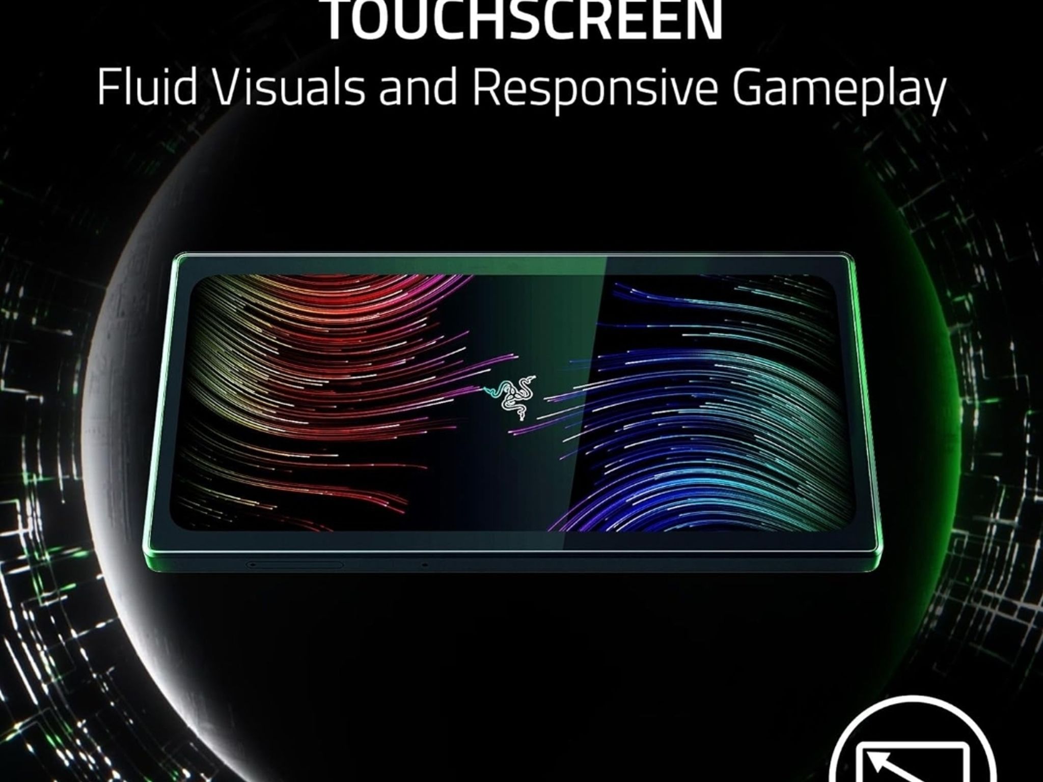 Razer Edge WiFi Gaming Tablet: Snapdragon G3X Gen 1 - Console-Class Control- 6.8”