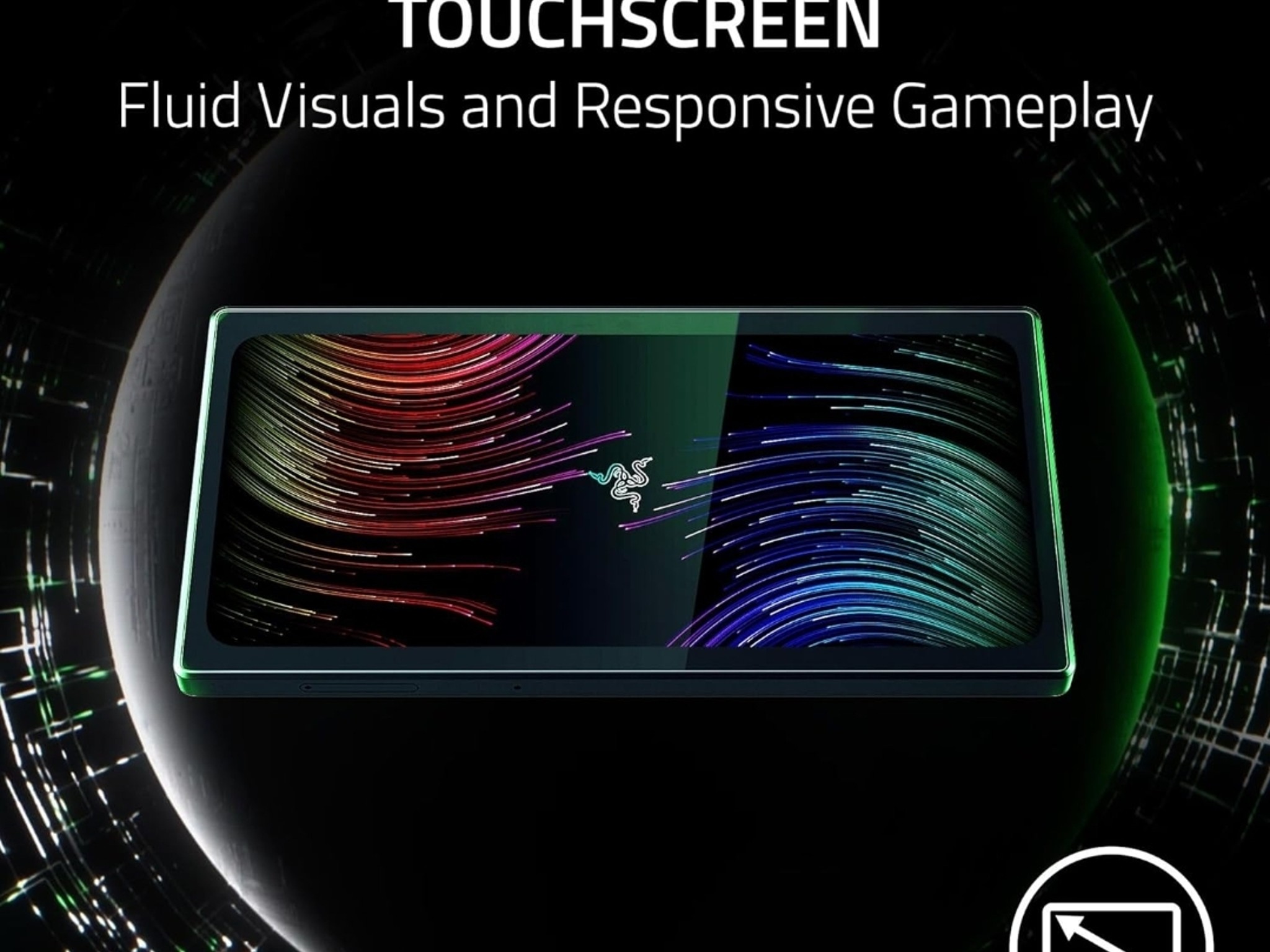 Razer Edge WiFi Gaming Tablet: Snapdragon G3X Gen 1 - Console-Class Control- 6.8”