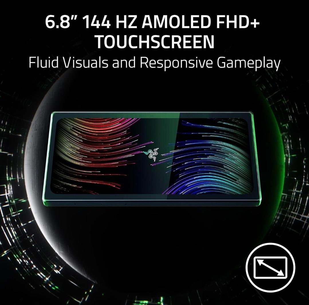 Razer Edge WiFi Gaming Tablet: Snapdragon G3X Gen 1 - Console-Class Control- 6.8”