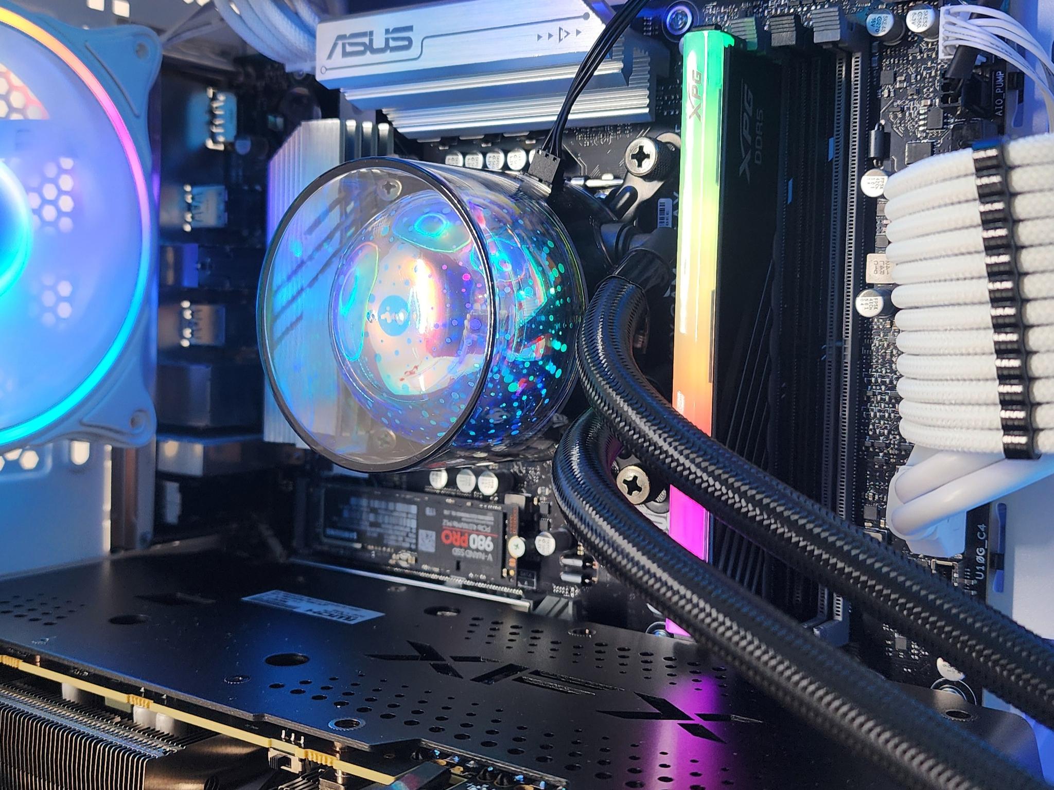 Gaming PC Intel Ultra 5 225F 16GB RAM 1TB SSD RX 7600 XT 16GB Win11 Computer