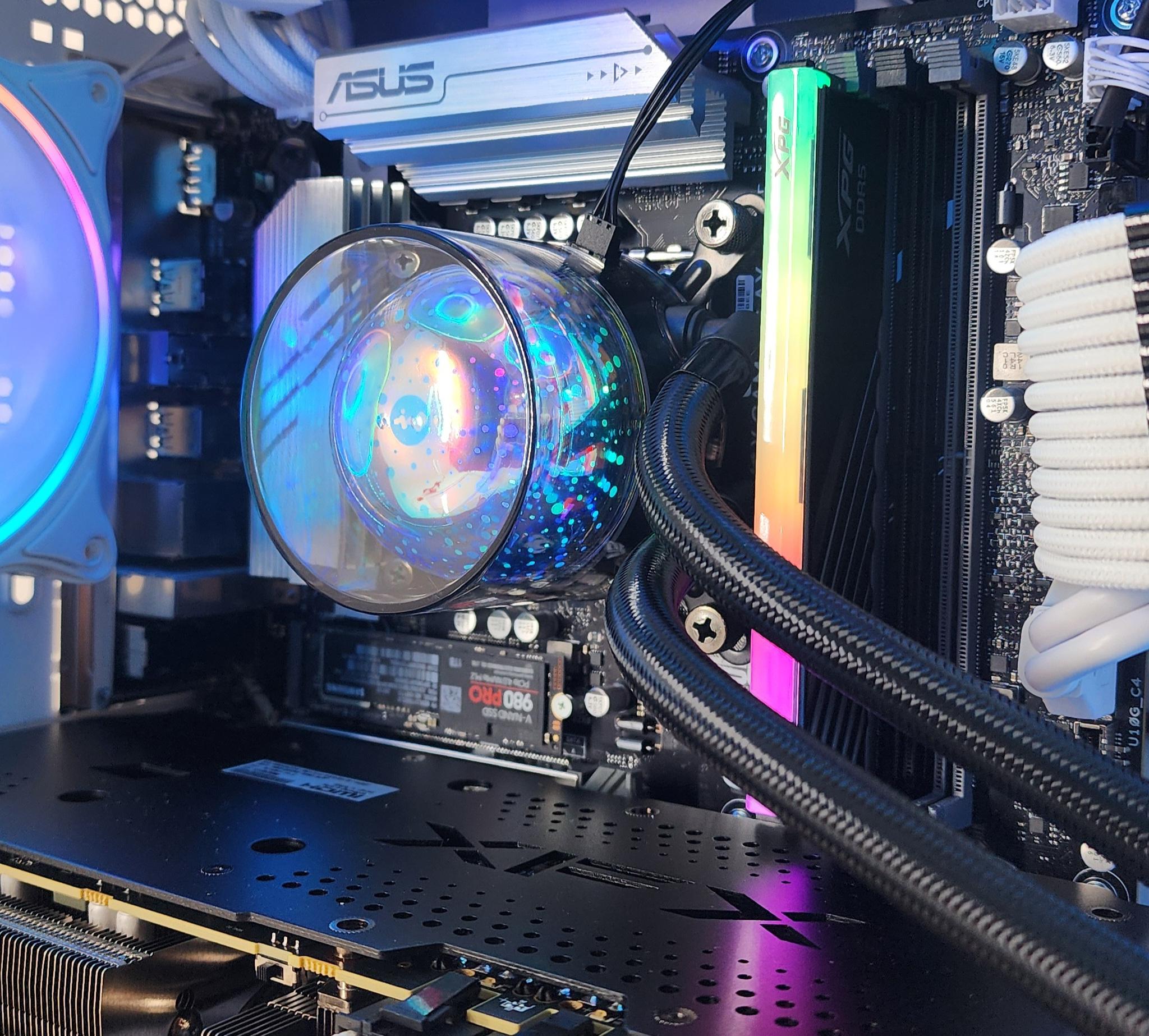 Gaming PC Intel Ultra 5 225F 16GB RAM 1TB SSD RX 7600 XT 16GB Win11 Computer