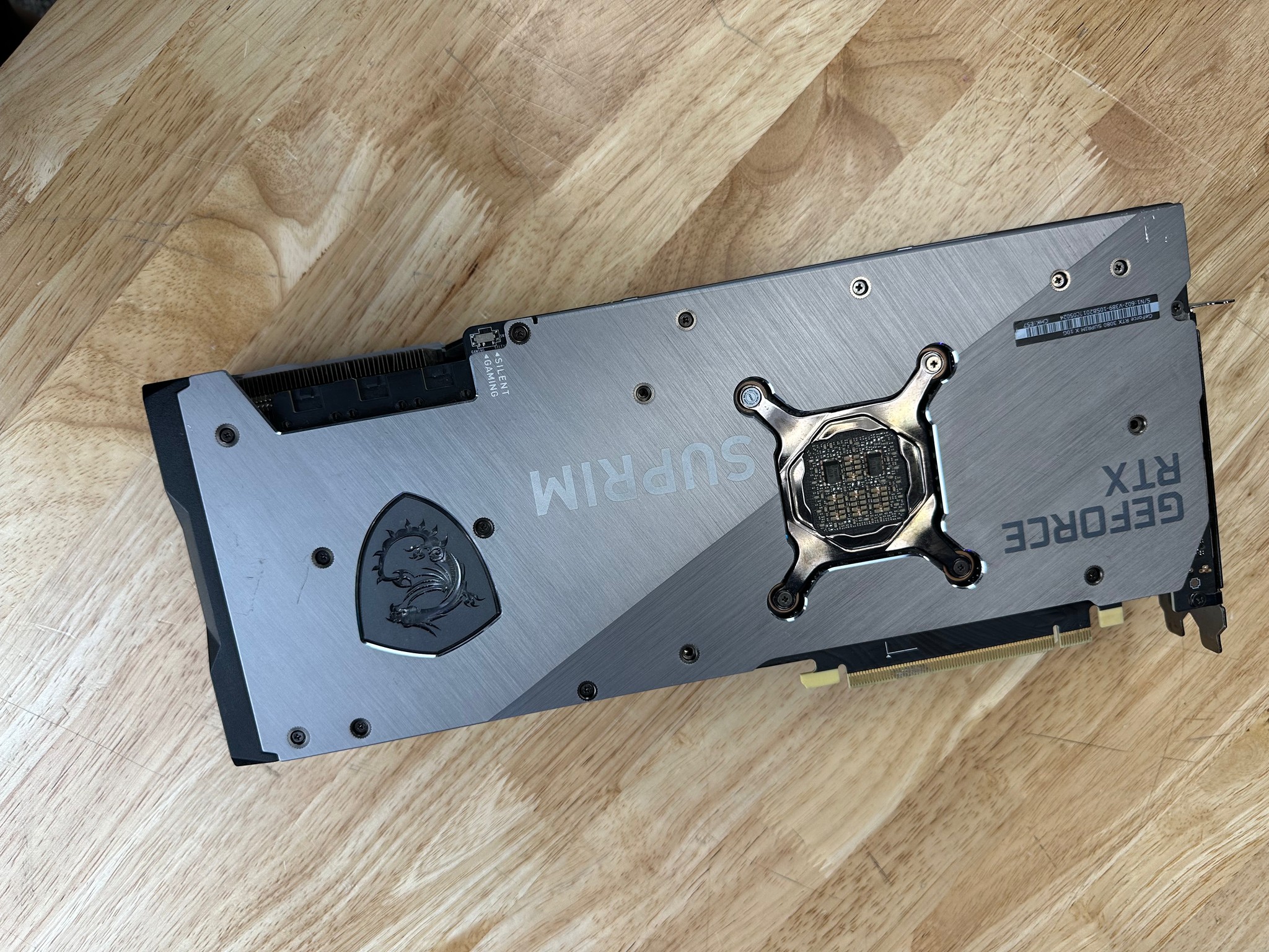 MSI RTX 3080 10gb Suprim X