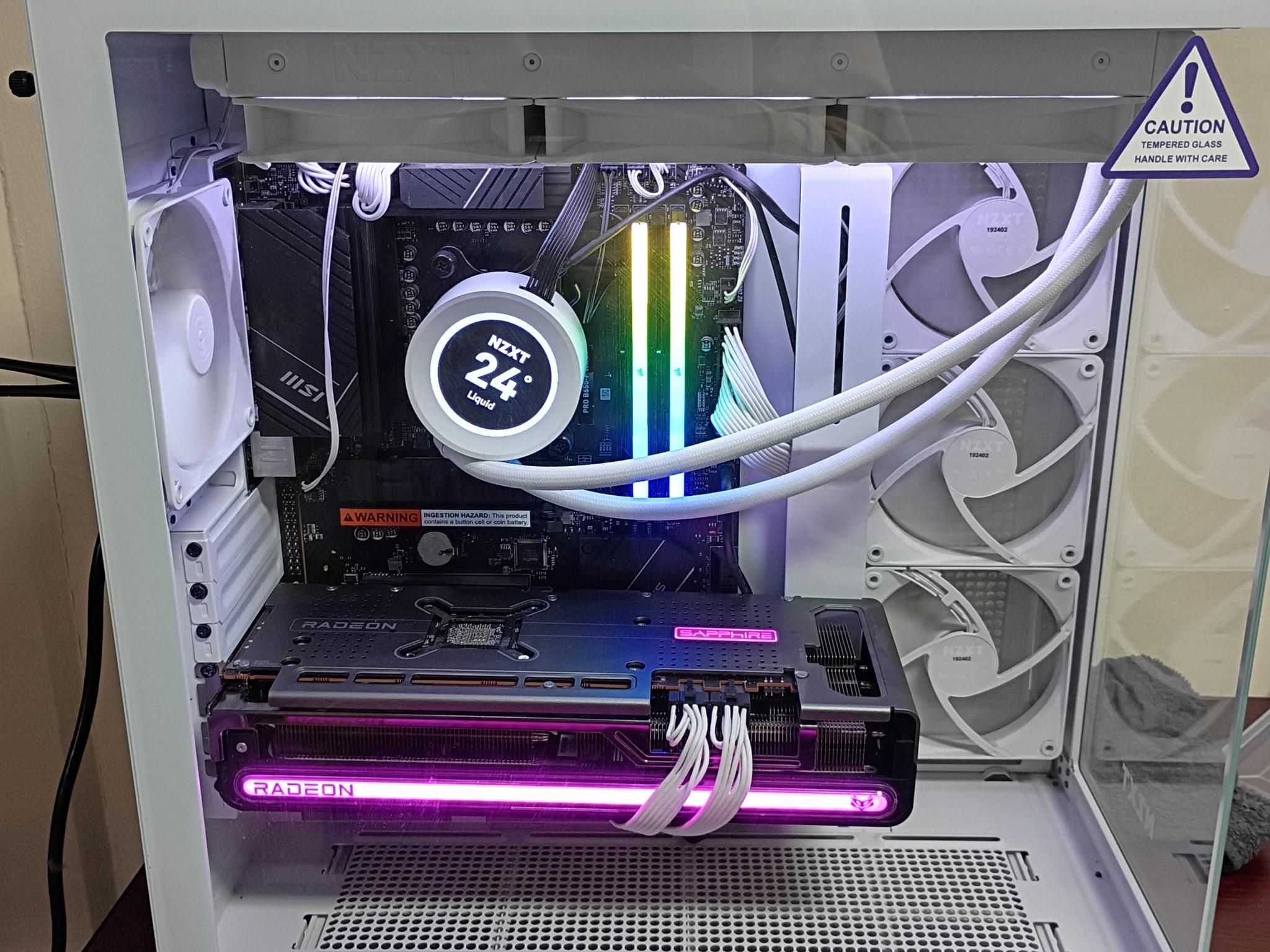 Custom Gaming PC | Streaming Setup | Ryzen 7 7800X3D, Nitro Sapphire+ 7800xt, 32GB, 2TB –High FPS