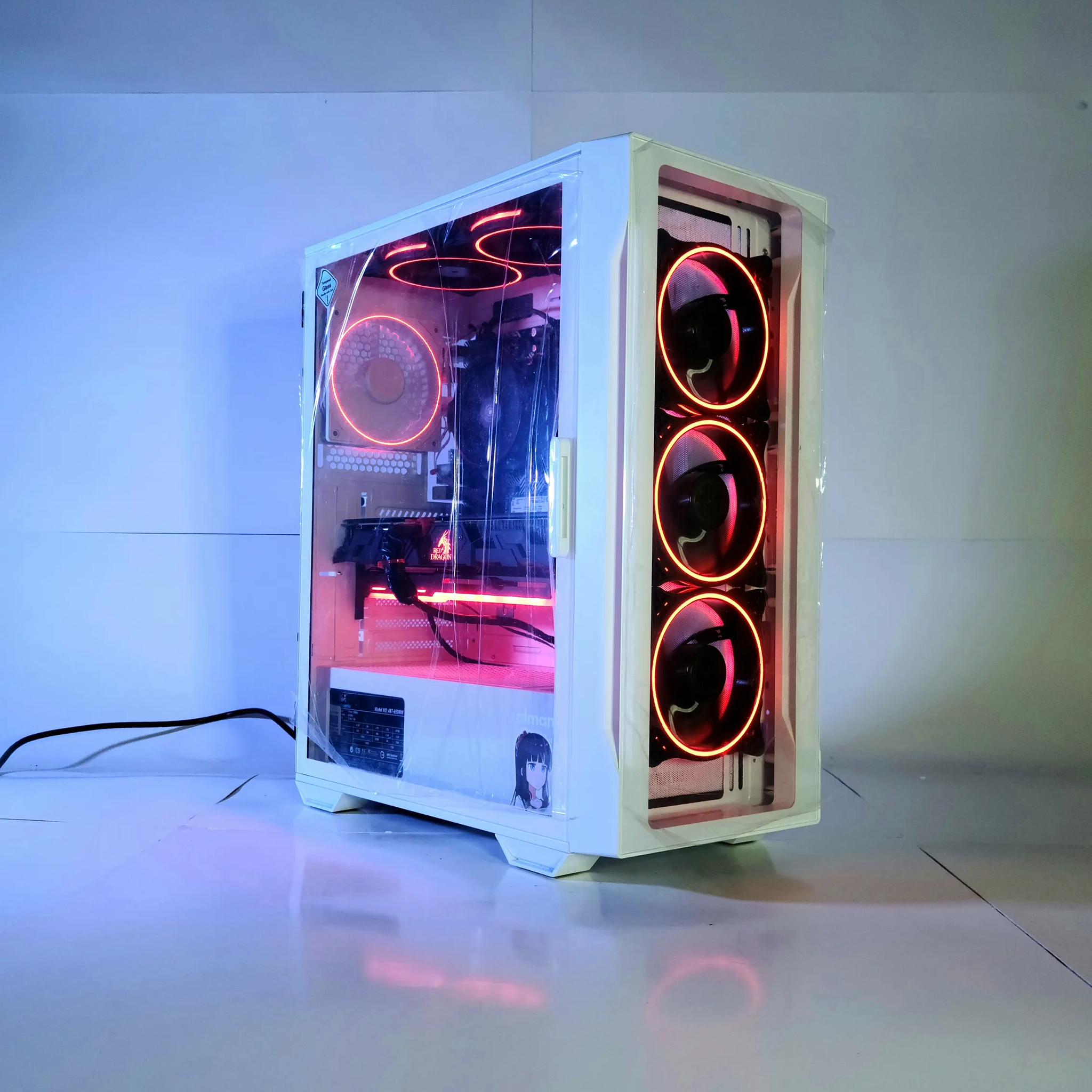 Vega 56 RichStar Red Gaming PC Windows 11 Pro Ryzen 5 1000GB Desktop Powerhouse