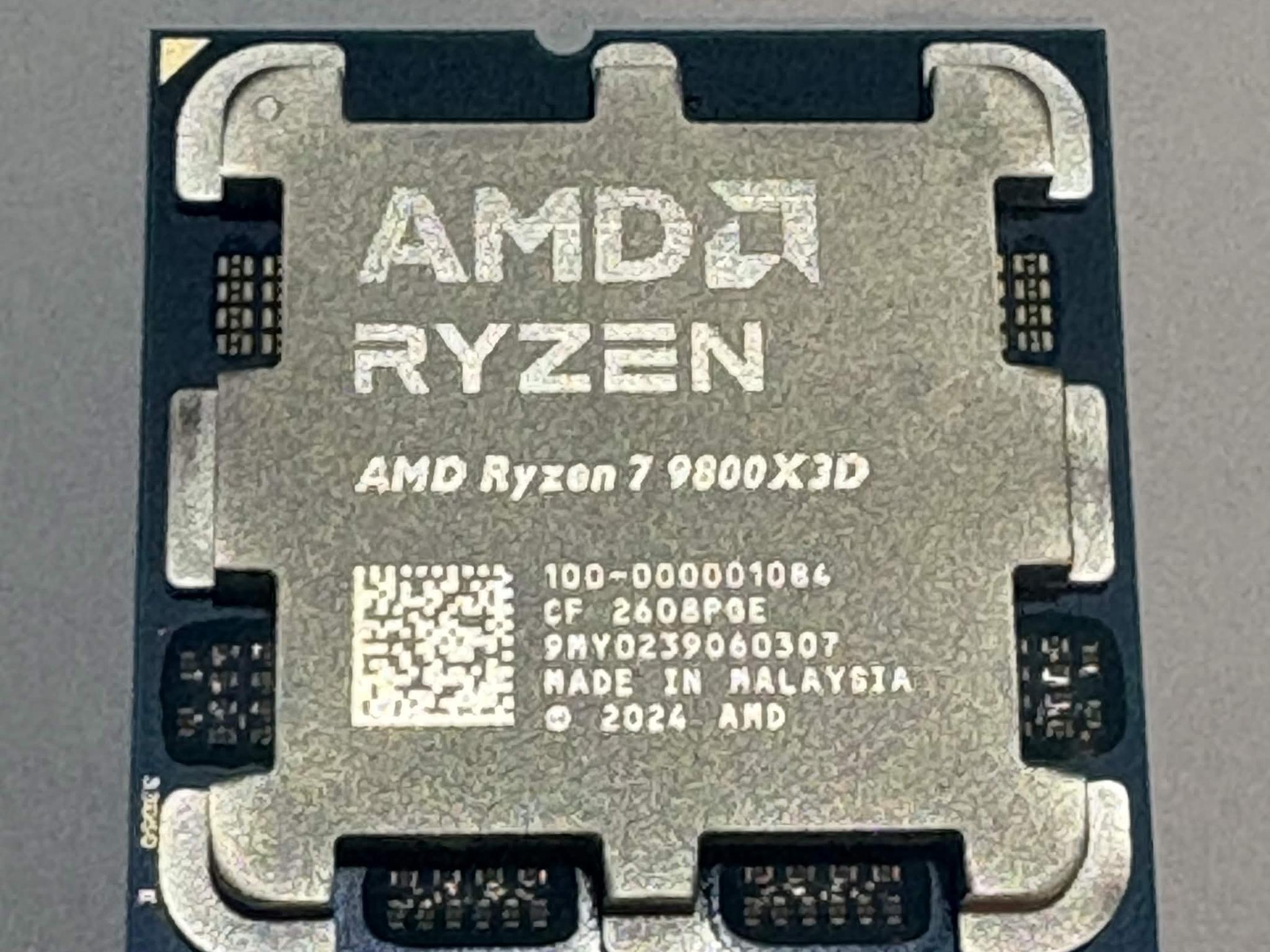 AMD Ryzen 7 9800X3D