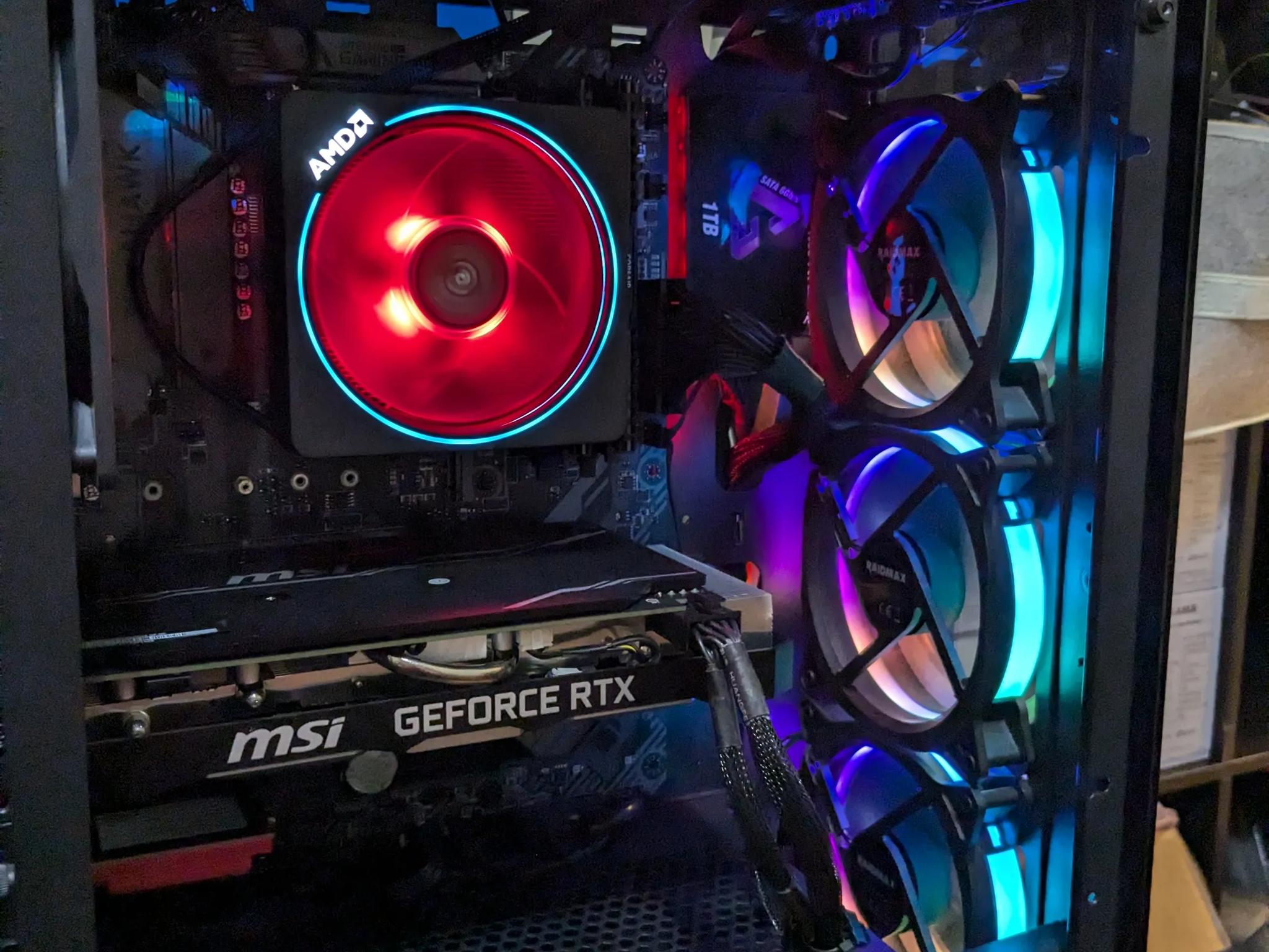 144+ FPS Fortnite/Apex, 180 Day Warranty, WiFi, RGB, Windows11, R7 2700X, RTX 2060S, 1TB SSD
