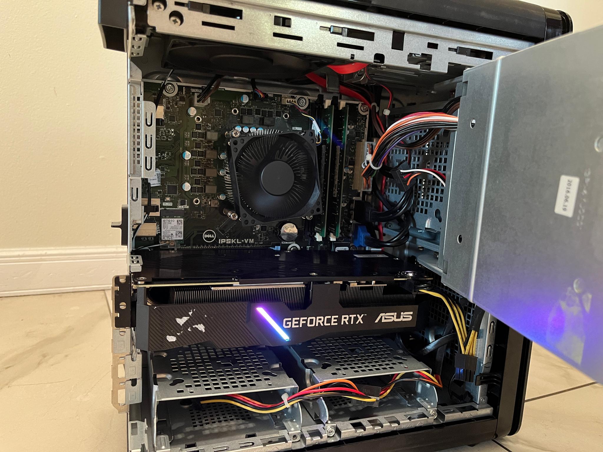 NVIDIA RTX 2070, Intel i7-6700, 16GB RAM, 512GB SSD - Dell Gaming PC w/Wi-Fi, BT
