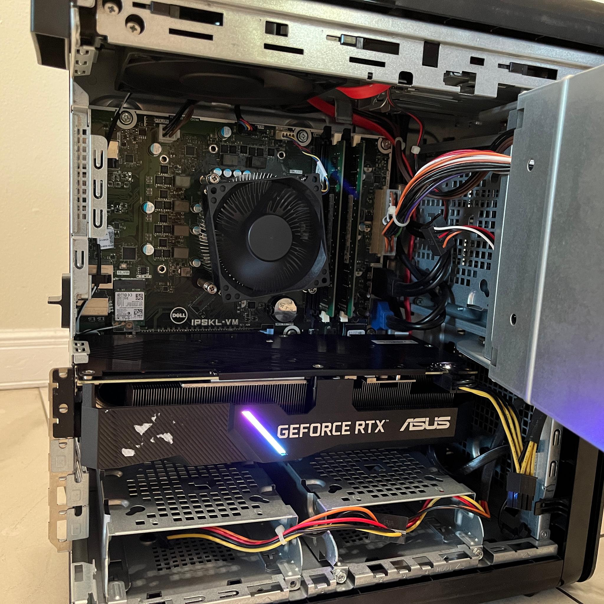 NVIDIA RTX 2070, Intel i7-6700, 16GB RAM, 512GB SSD - Dell Gaming PC w/Wi-Fi, BT