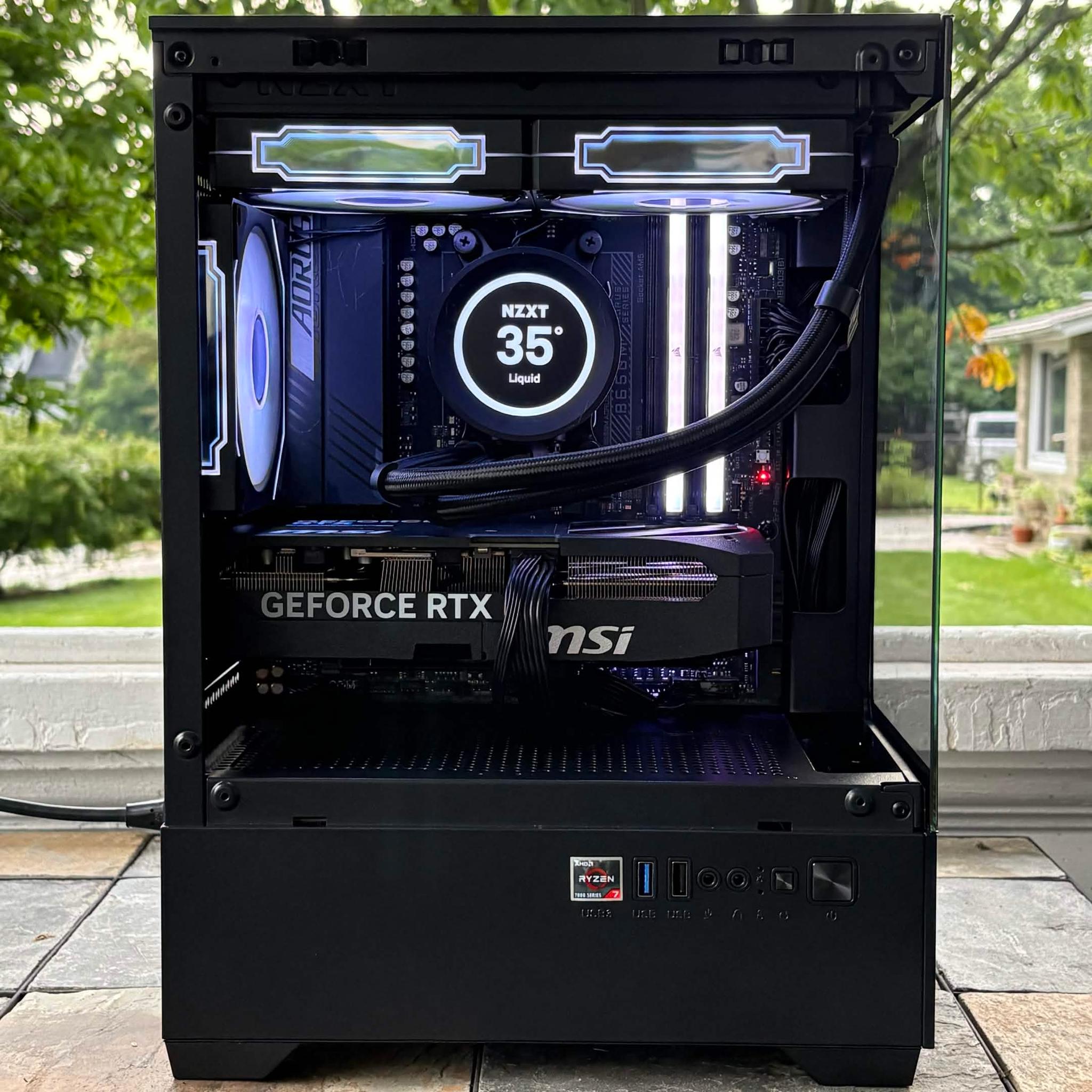 BCC "Nocturne" 7800X3D / 5070 OC / 32GB RAM / 1TB NVME