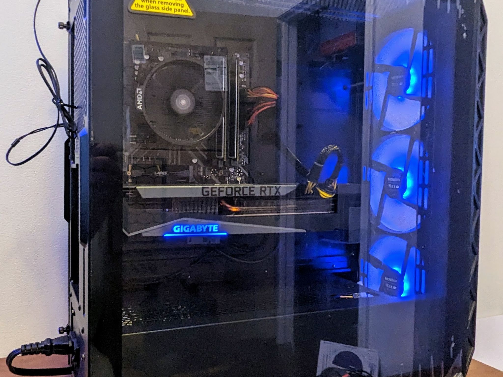 Gaming PC - AMD Ryzen 7 5700x - 32GB DDR4 3200MHZ RAM - Nvidia RTX 3070ti 8GB GPU - 3TB - B450 - W11