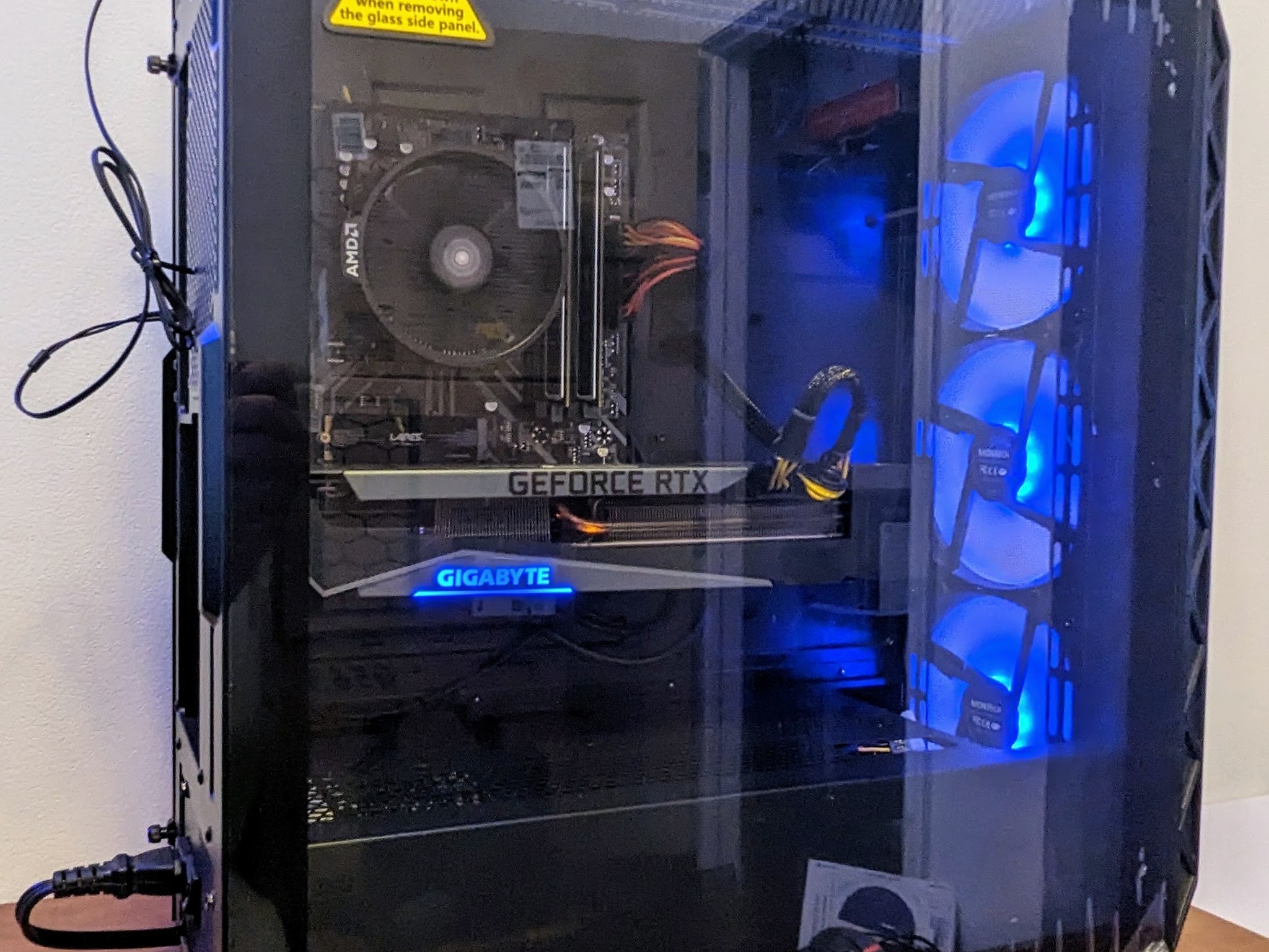 Gaming PC - AMD Ryzen 7 5700x - 32GB DDR4 3200MHZ RAM - Nvidia RTX 3070ti 8GB GPU - 3TB - B450 - W11
