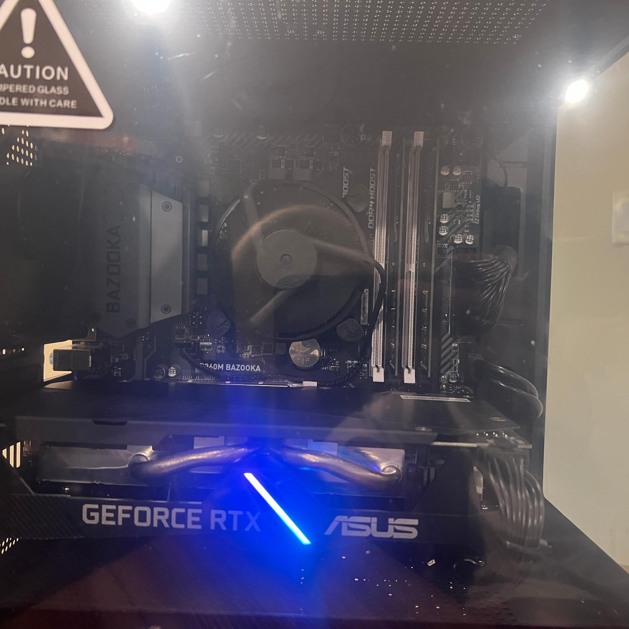 ⚫RTX 2060⚫ | i5 8400 | 16GB DDR4-2666MT/s CL17 | 256GB NVMe SSD | Win 11 | 1080p Budget Gaming PC
